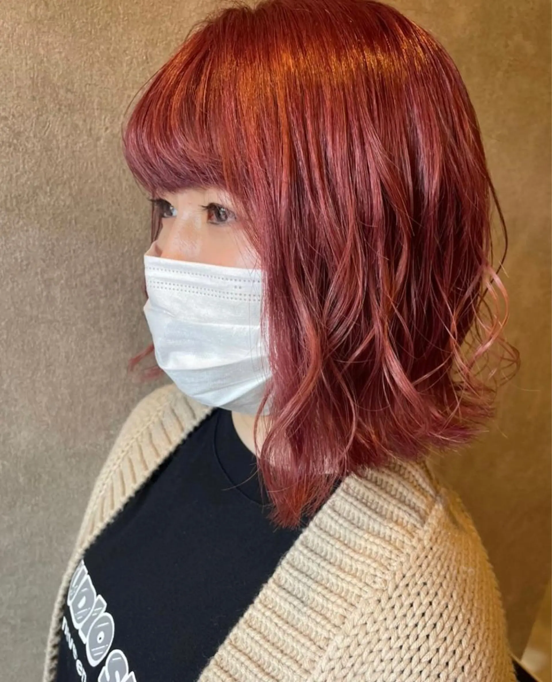 ミディアム 赤味消しcolor 🥣♡Ayaのヘアスタイル