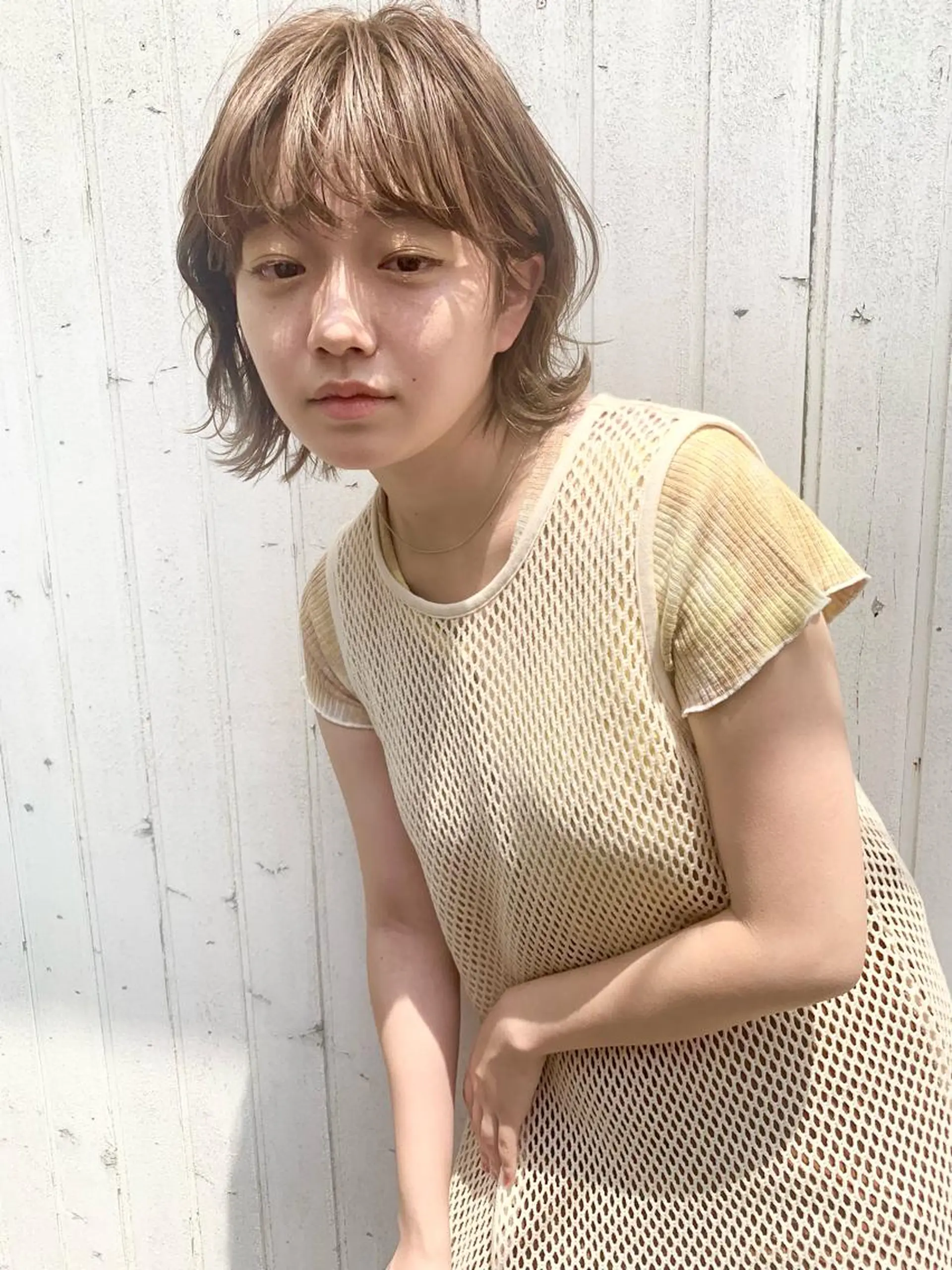 セミロング ヘアカラー トリートメント 💗BASSA 東久留米店💗のヘアスタイル