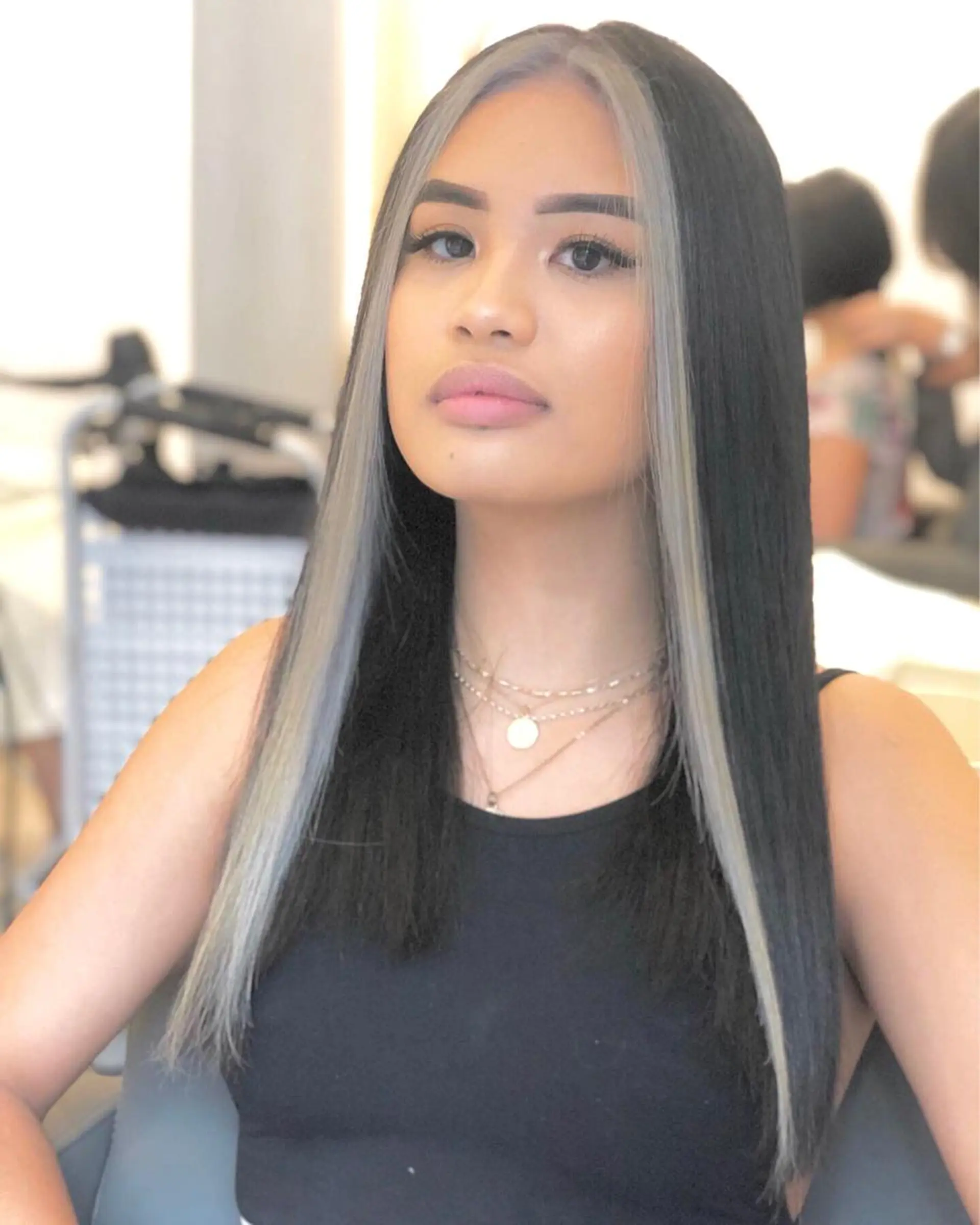 ロング カラー ミストバング  フェイスフレーミング ラフィスヘアードープ所属・[外国人風カラー] 田中健太のヘアスタイル