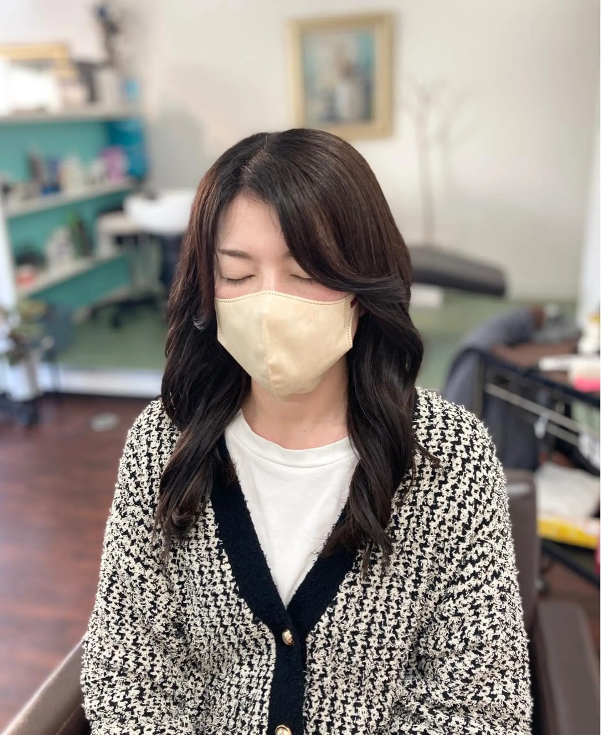 ロング カラー ロング ヘアセット Fun  hair make所属・田牧 みゆきのヘアスタイル