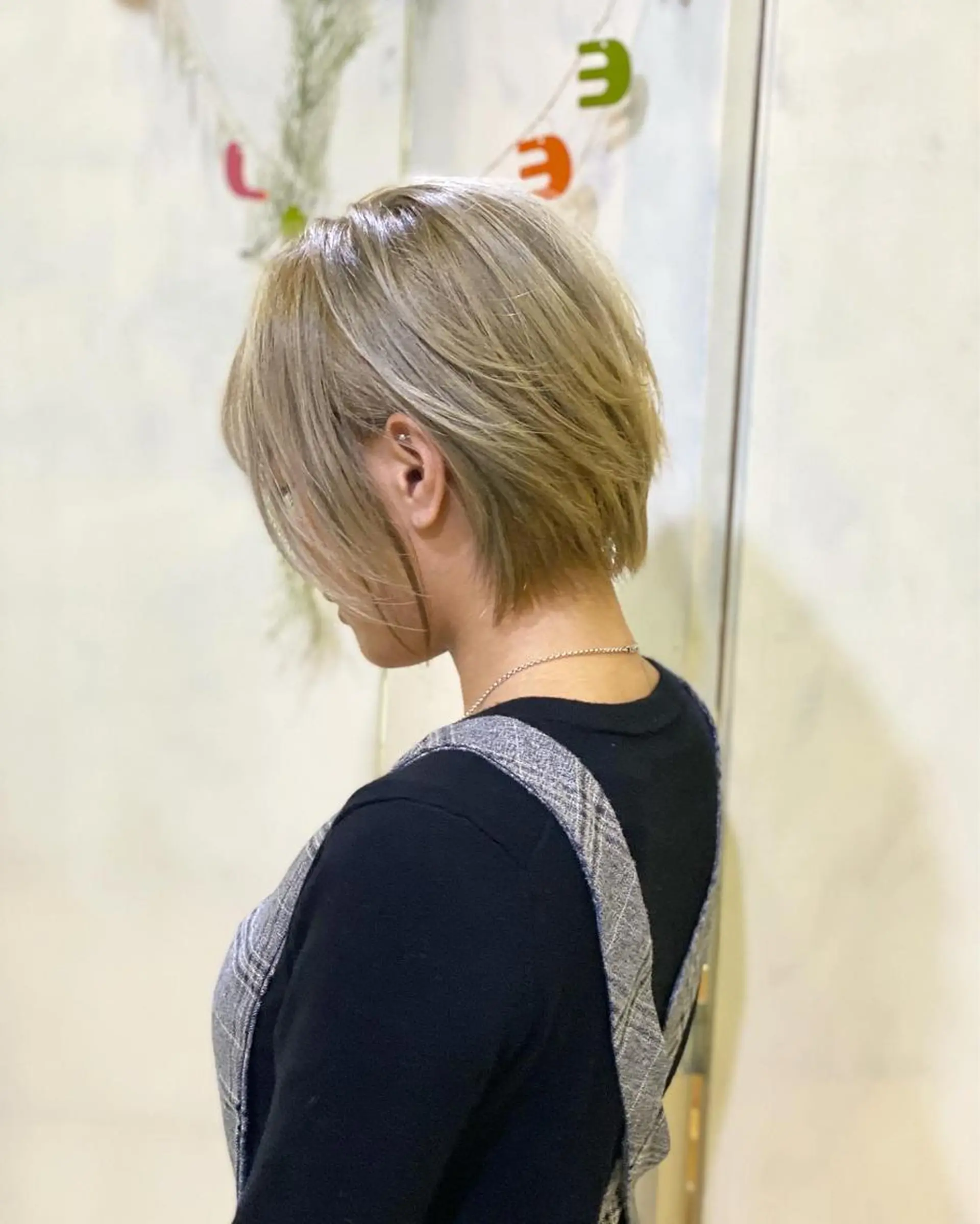 ショート ショート/ハイライト /白髪ぼかし🌿松本のヘアスタイル