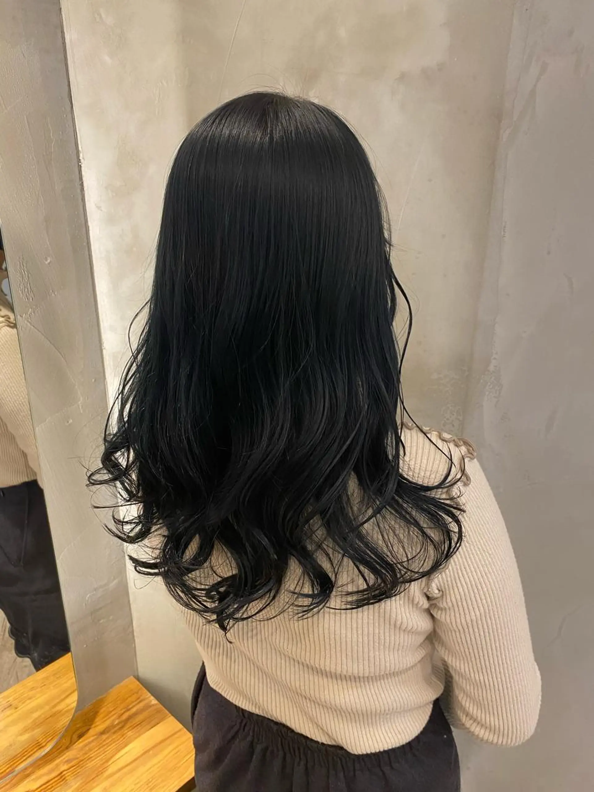 ミディアム カット ヘアカラー トリートメント 顔周りcut・ご相談 ＝新宿しずく🇰🇷のヘアスタイル