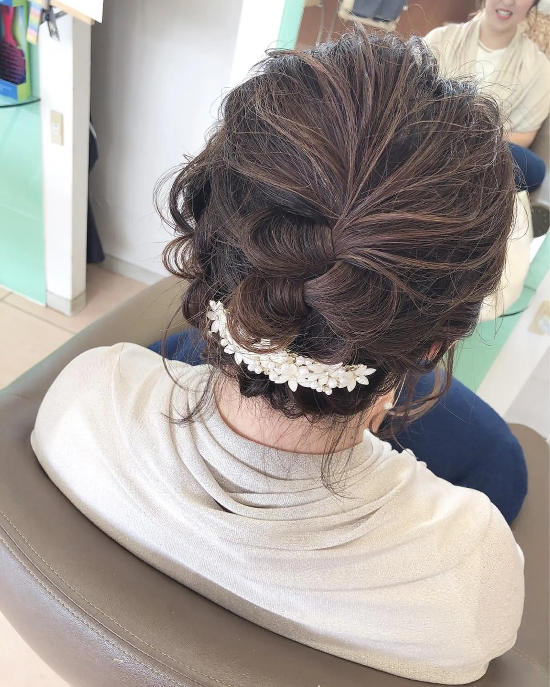 ショート ヘアセット TIARA minoriのヘアスタイル