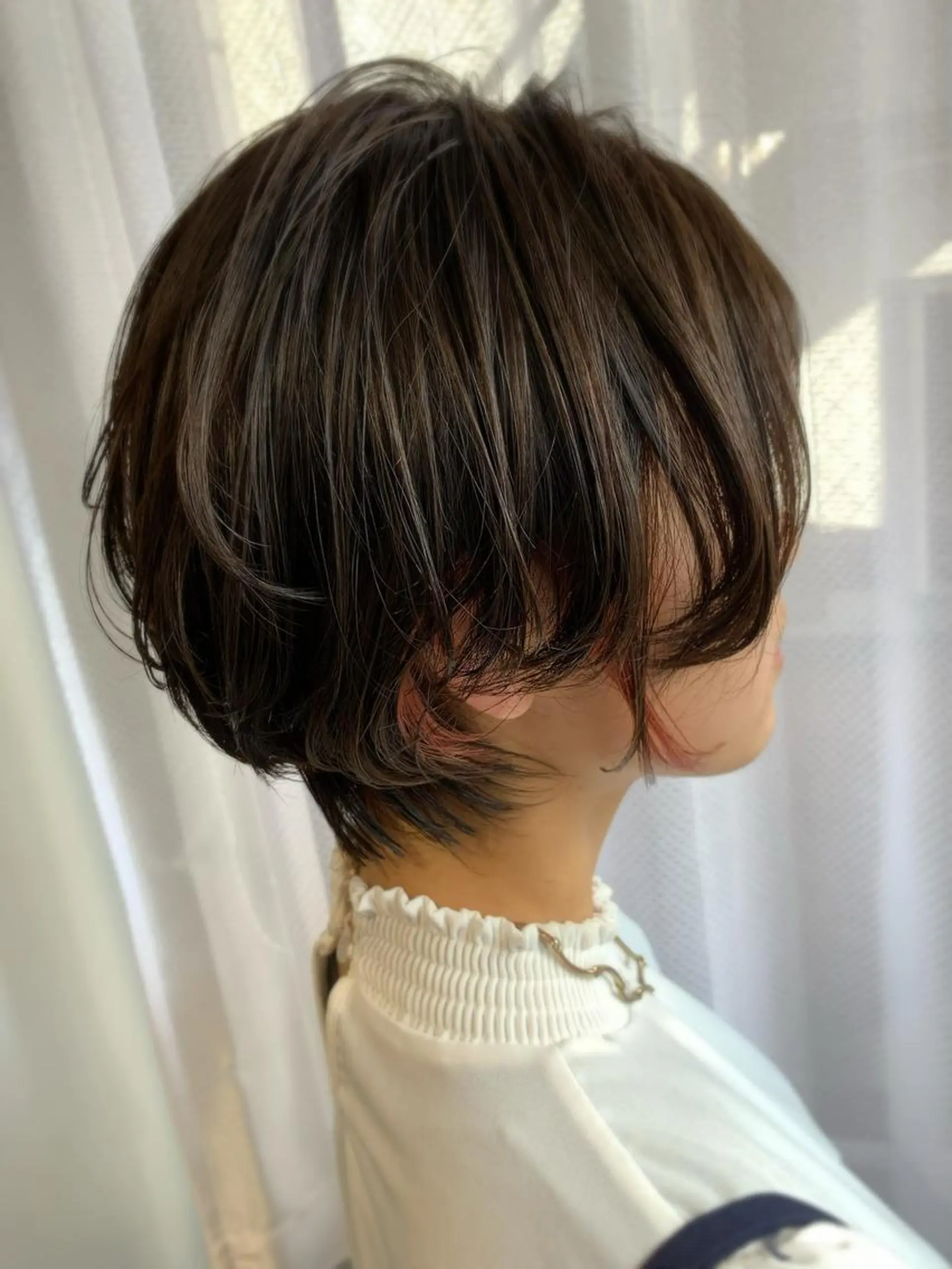 ショート .zip by note所属・西田 愛華のヘアスタイル