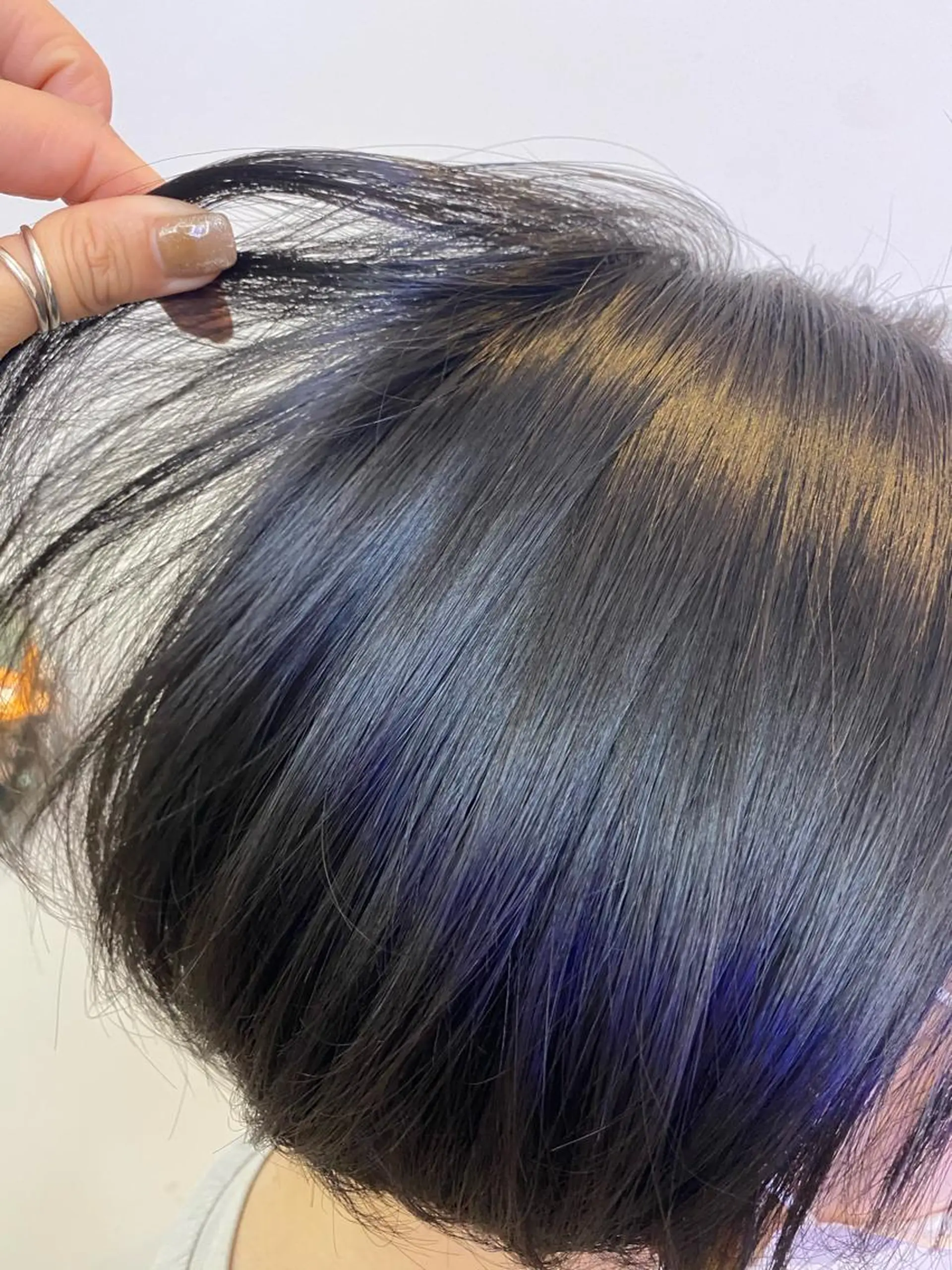 ショート カラー ブルーカラー ブルージュ カット ヘアカラー トリートメント scene.池袋所属・scene. haraのヘアスタイル