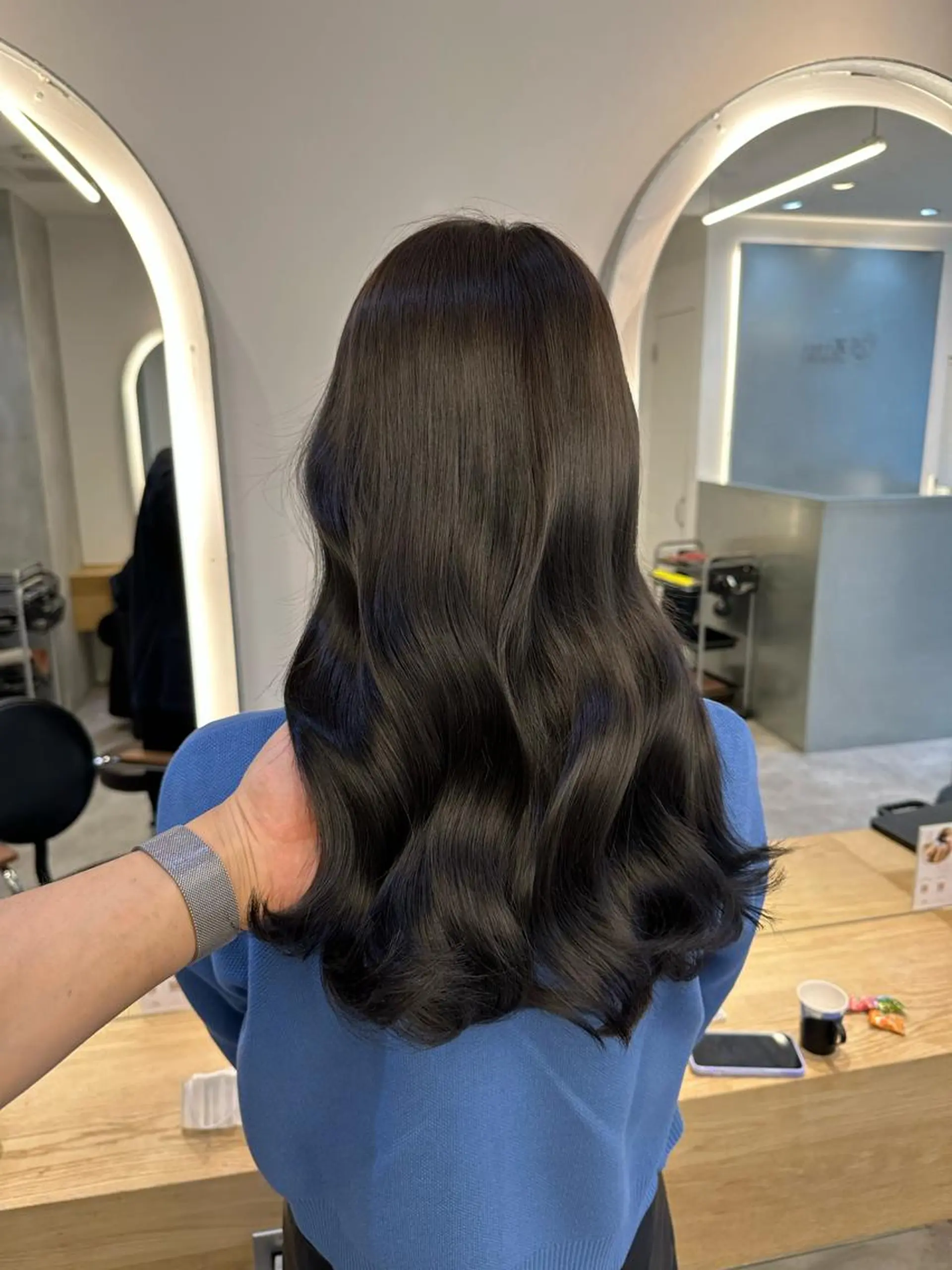 ロング カット ヘアカラー トリートメント 💍美髪矯正💍 山田　涼也のヘアスタイル