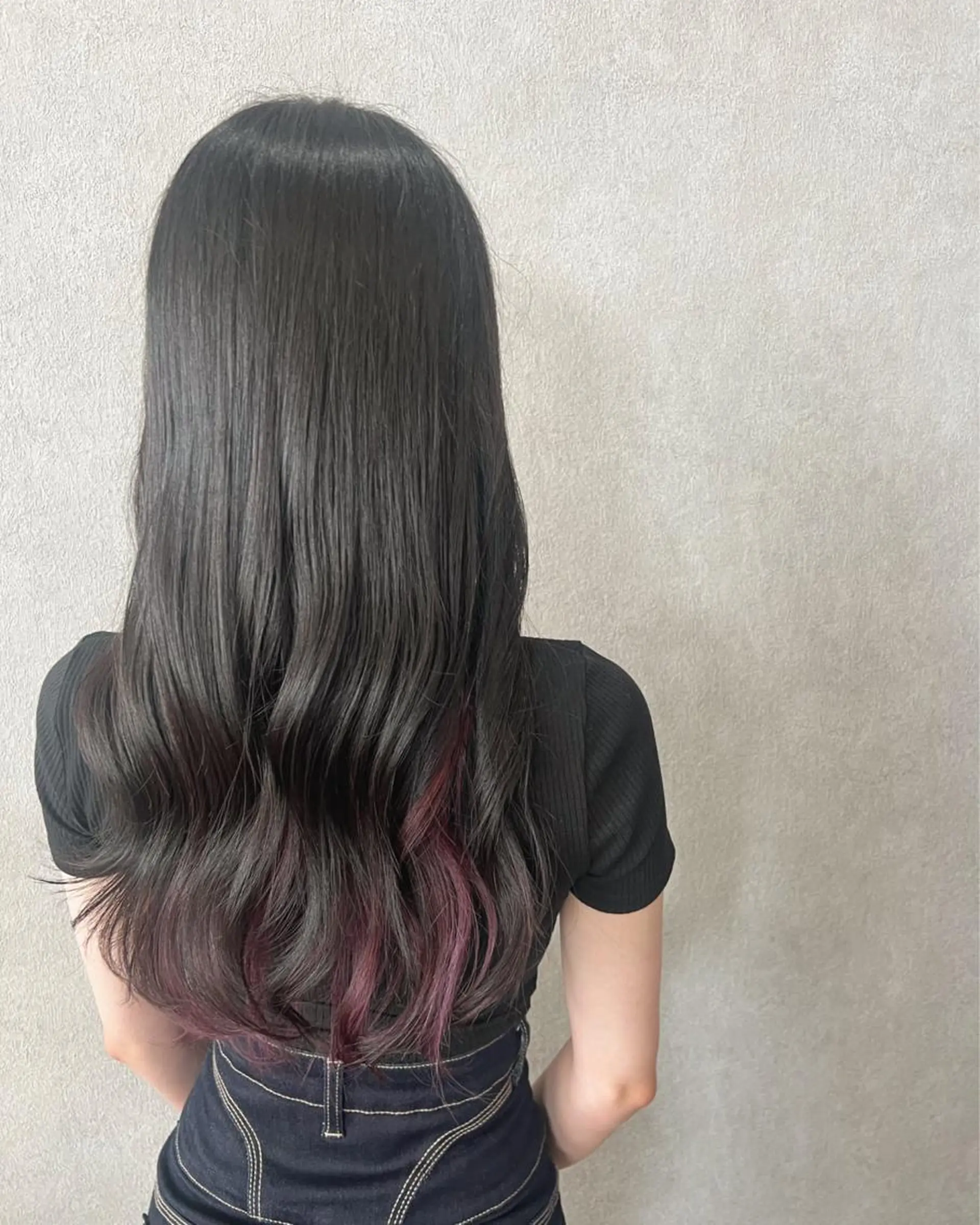 ロング カラー パーマ ヘアアレンジ メンズ ヘアカラー トリートメント Huu☁️ 池野里衣のヘアスタイル