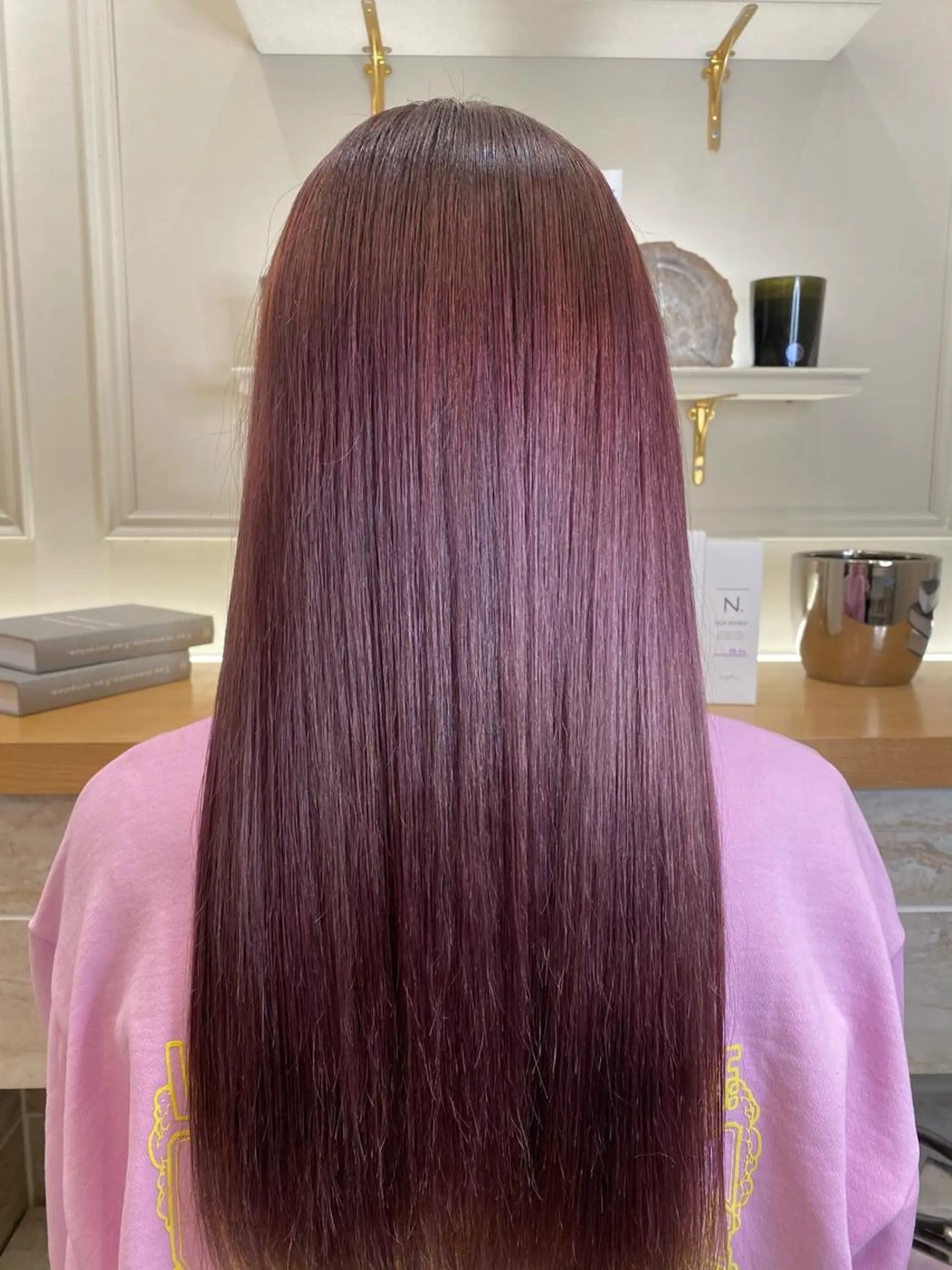 ロング カラー ラベンダーカラー ラベンダーピンク ピンクカラー 艶カラー吉祥寺🌸 KAZUEのヘアスタイル