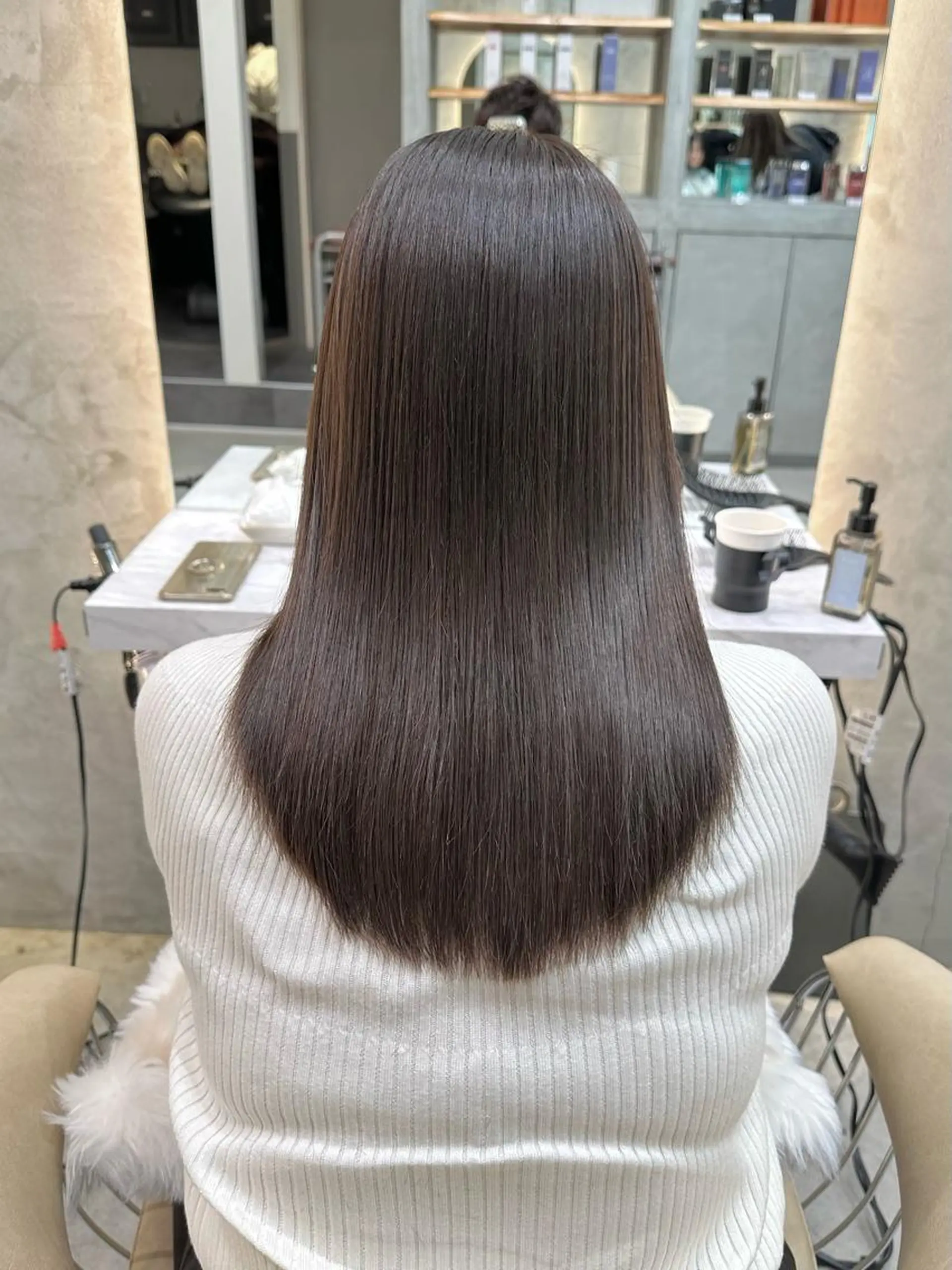 ロング 髪質改善 縮毛矯正 カット 縮毛矯正 トリートメント Londideal 高橋ヒロシのヘアスタイル
