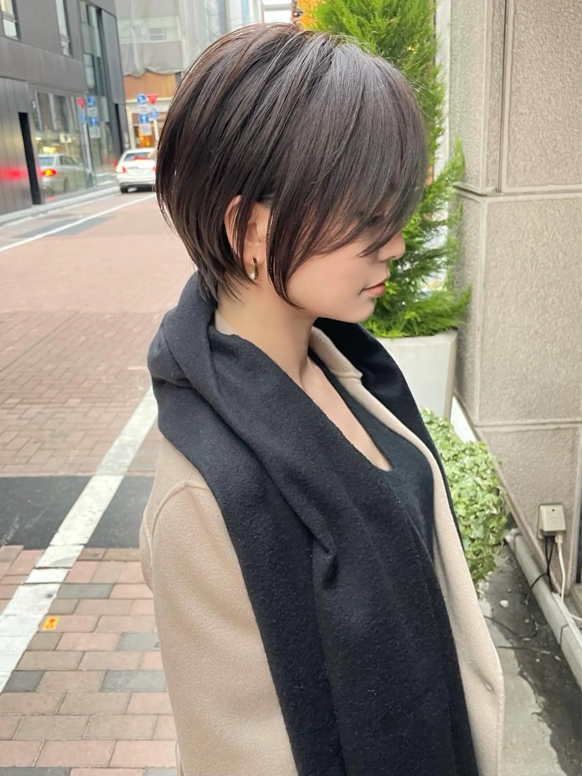 ショート カット SHISEI所属・小野 明日香のヘアスタイル