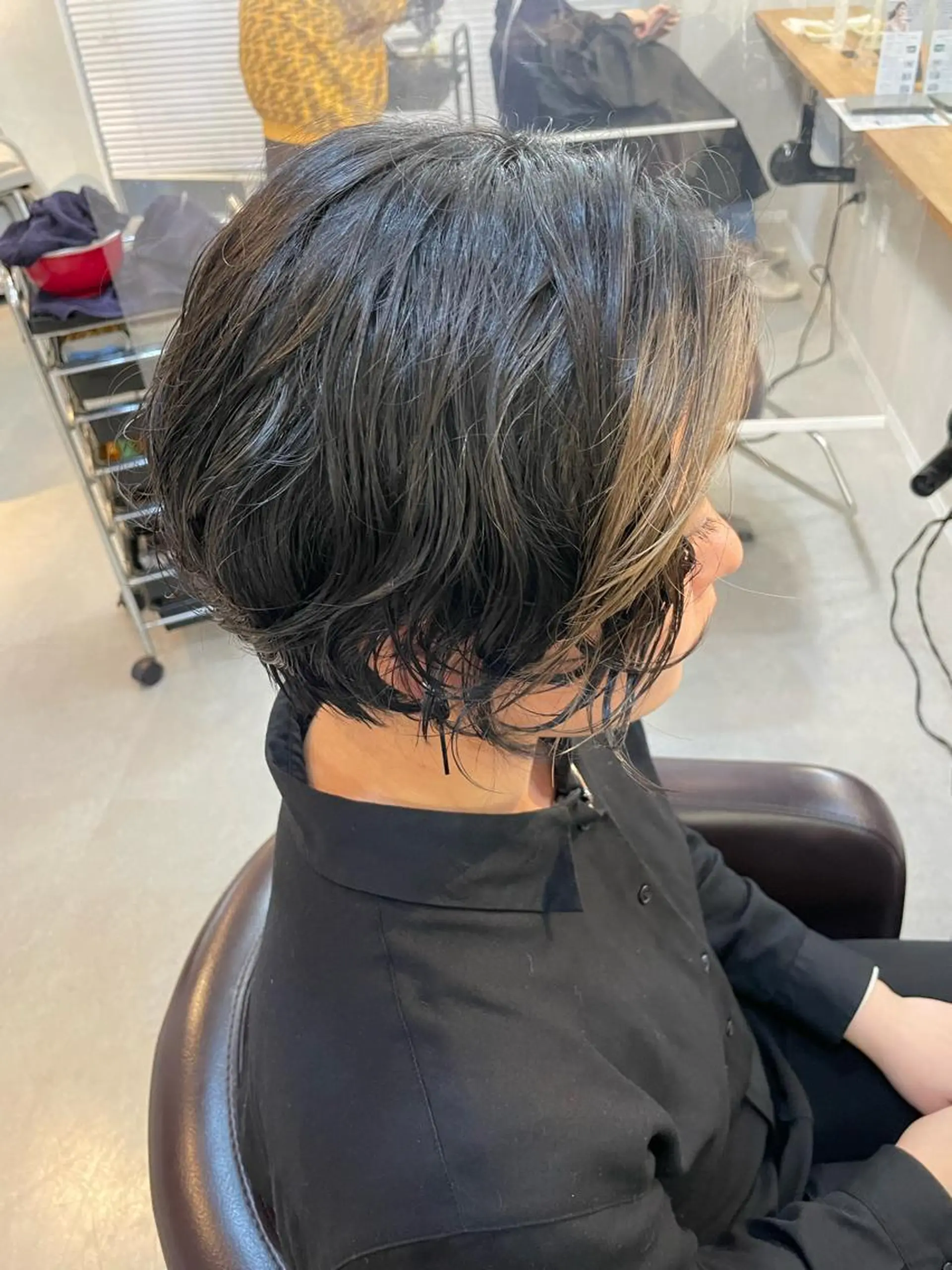 ショート カット ヘアカラー トレンド透明感カラー 大貫 昂涼 🐹のヘアスタイル