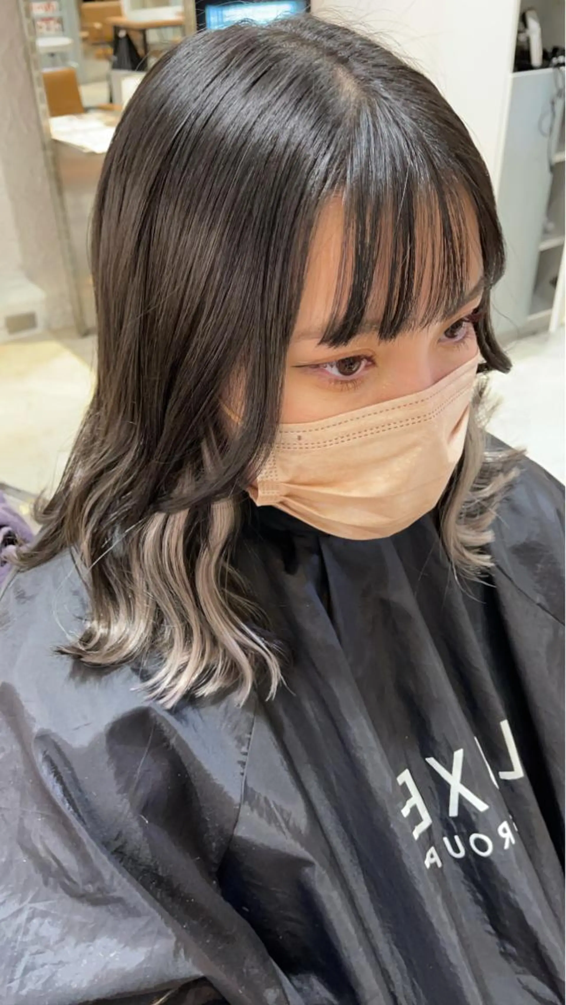 セミロング lunty miichiのヘアスタイル