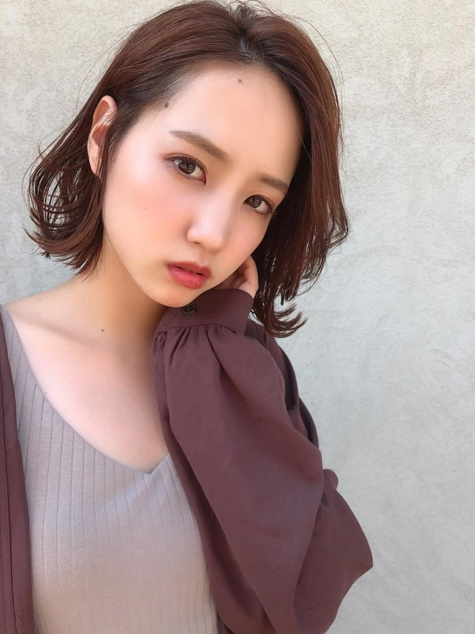 ショート カラー カット ヘアカラー トリートメント chiaki .のヘアスタイル