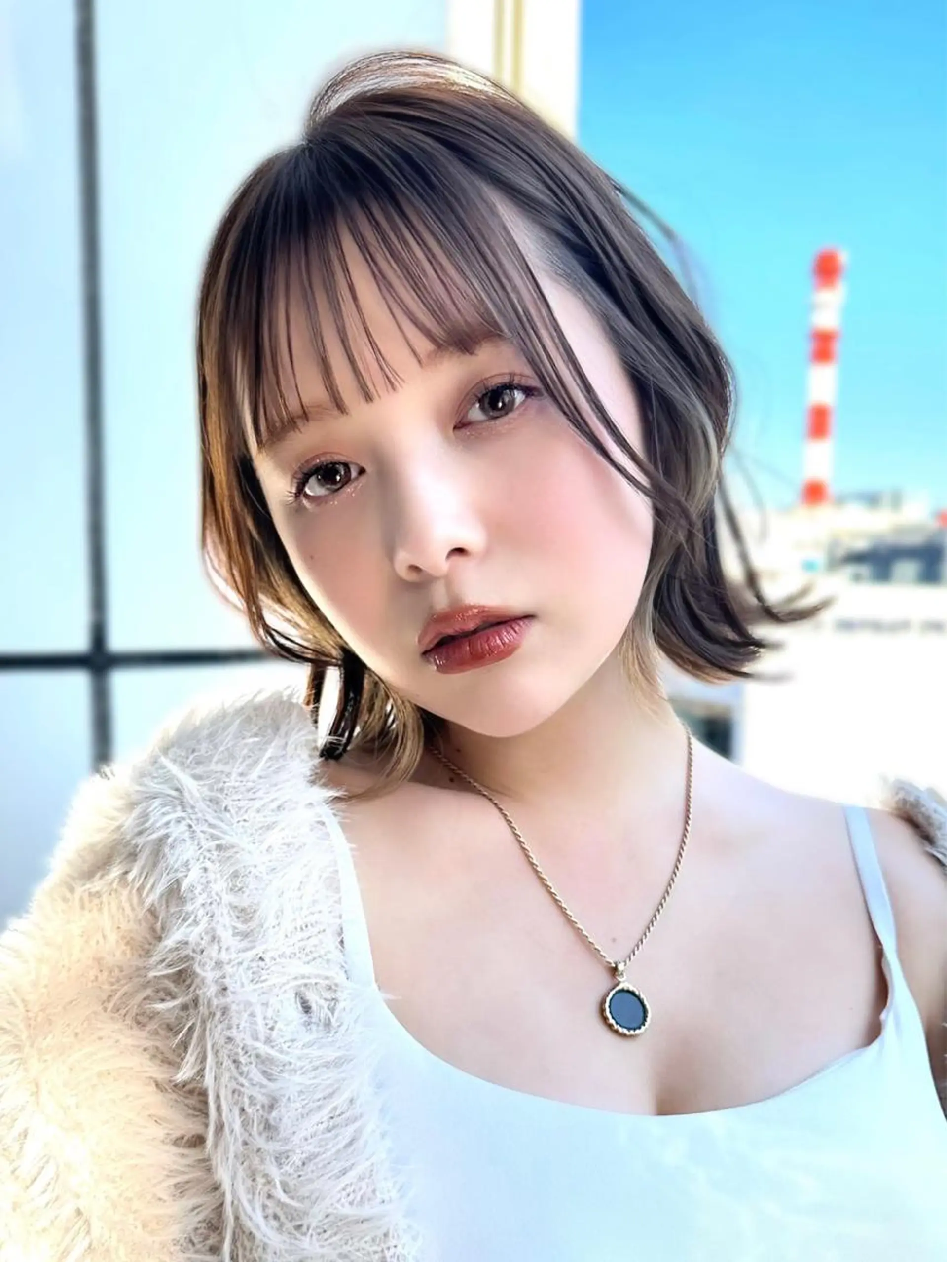 ミディアム カラー パーマ ヘアアレンジ レイヤーカット/ボブ /縮毛矯正✨大輝のヘアスタイル