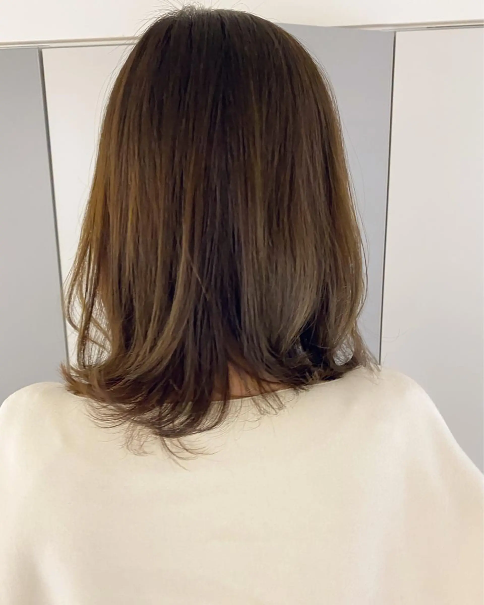 ミディアム カラー ヘアカラー トリートメント LOVESTOIKE 堂本のヘアスタイル