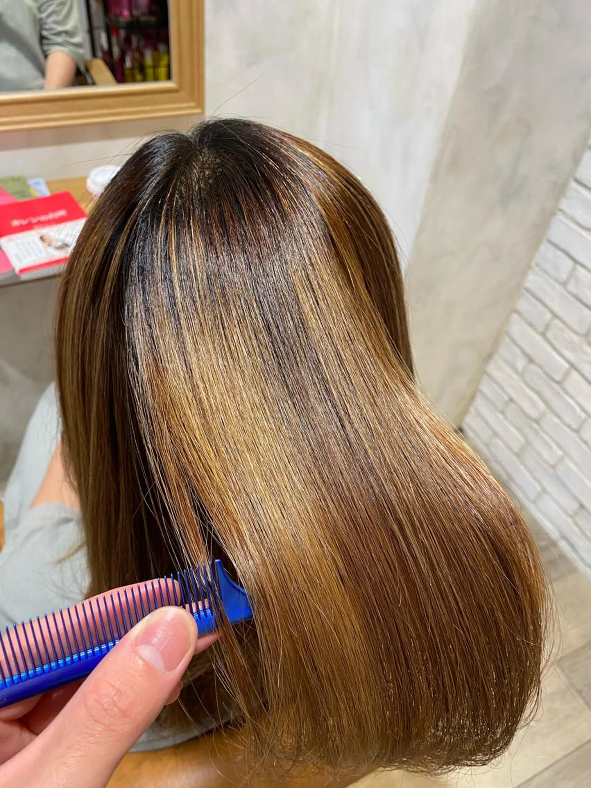 カラー パーマ メンズ 縮毛矯正 安部 真輝のヘアスタイル