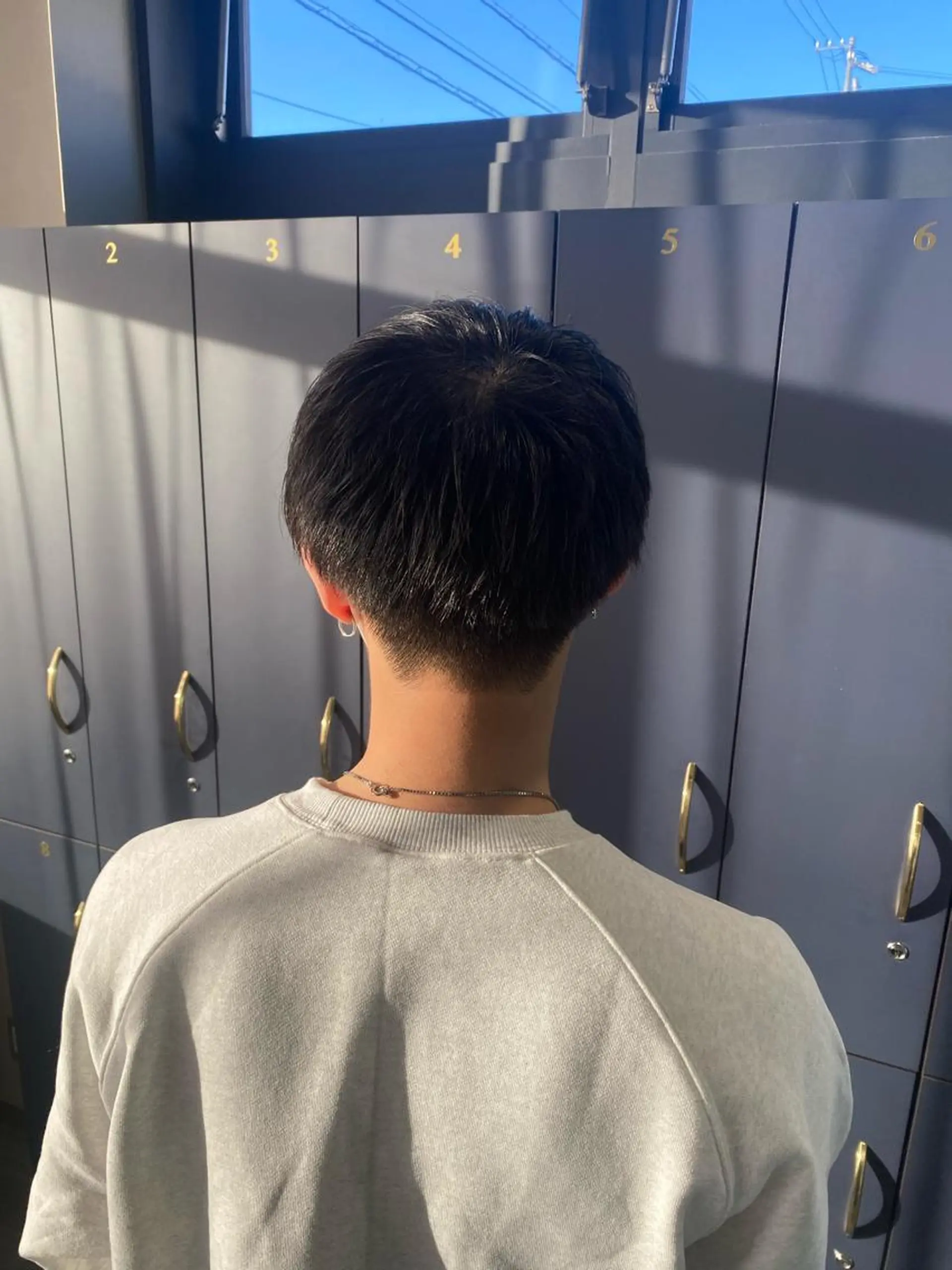 ショート メンズ カット 磯田 冬弥のヘアスタイル