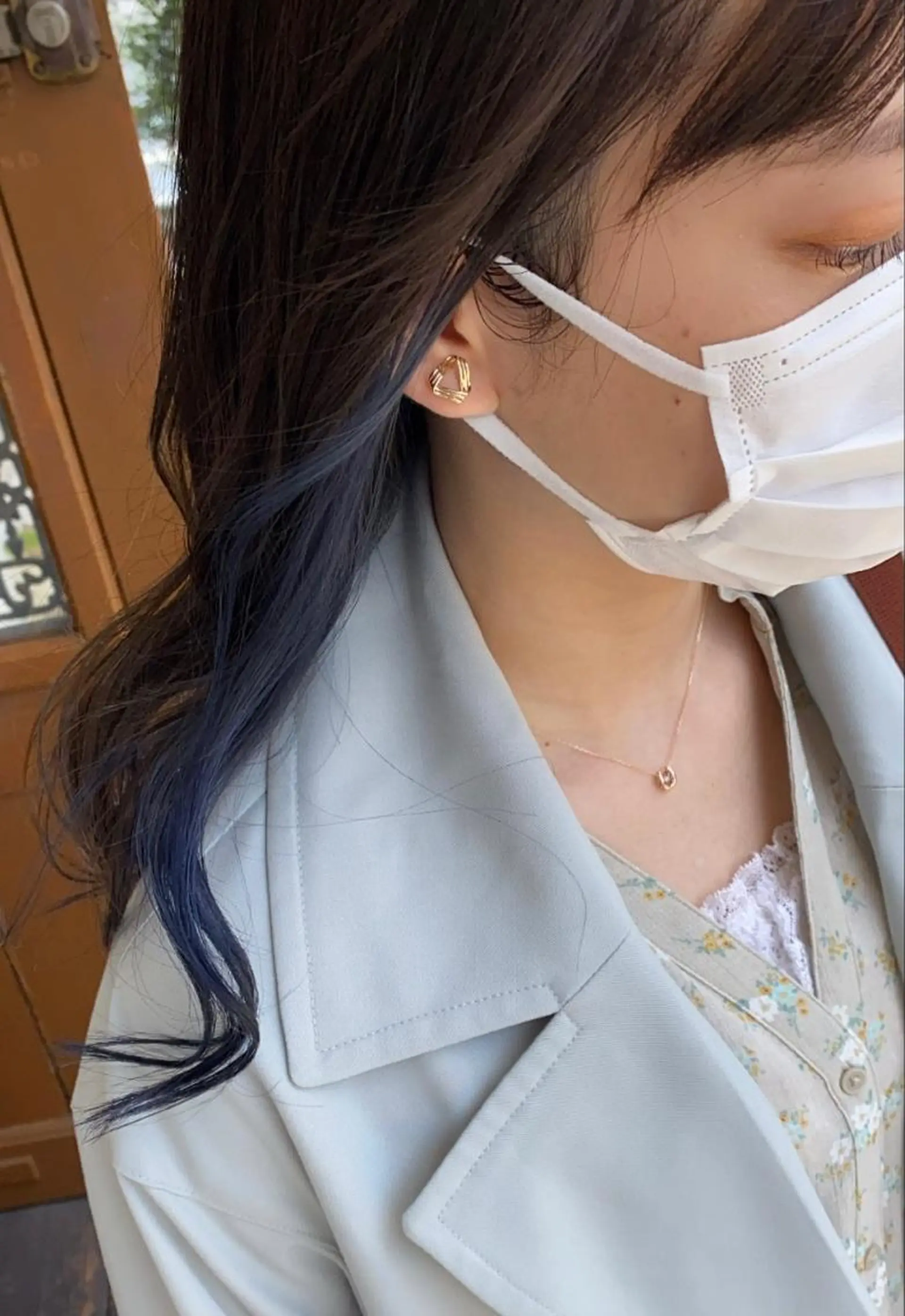 カラー ネイビーカラー 橋本 しゅうまのヘアスタイル