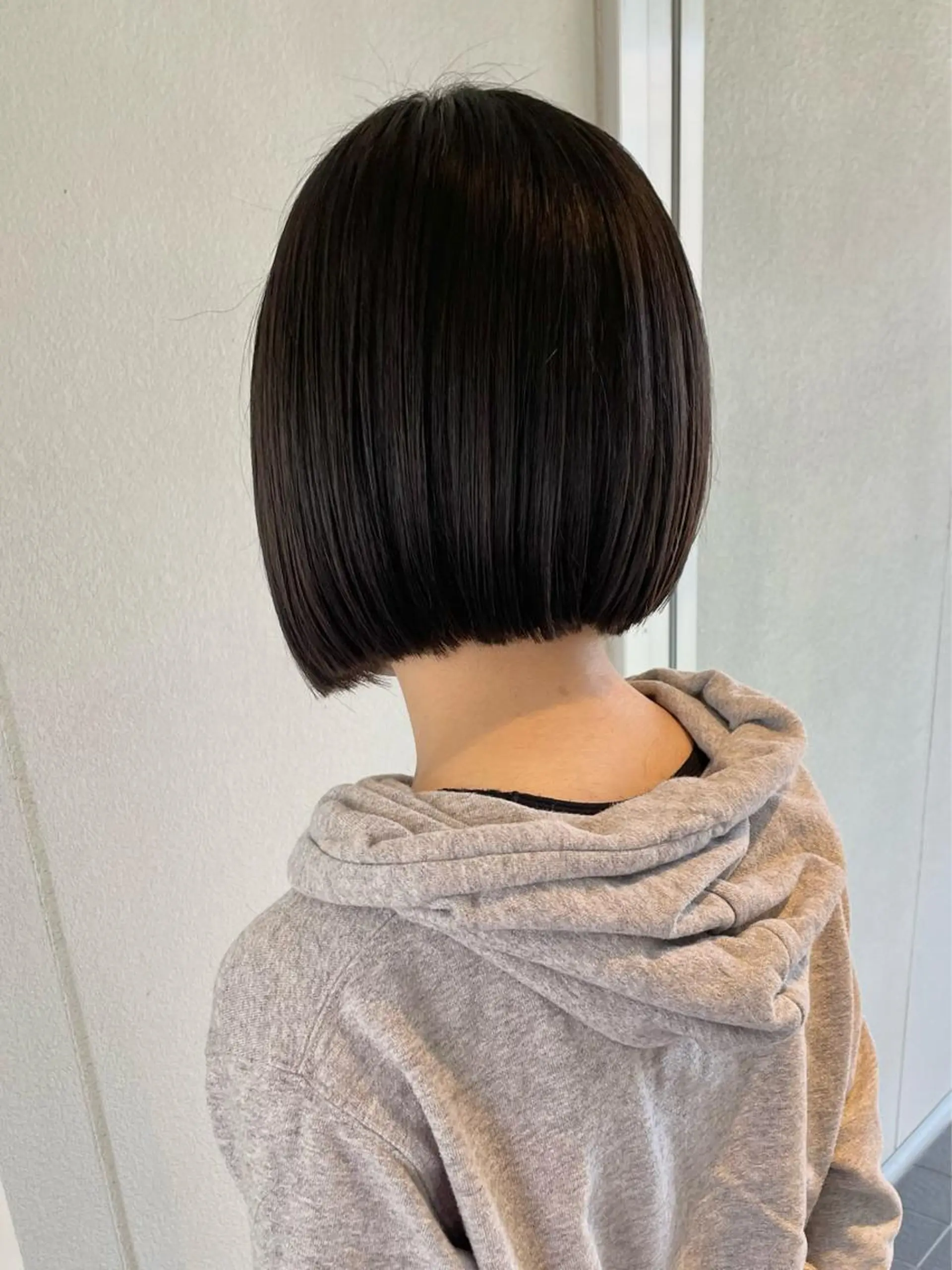 ショート ボブ 坂尻 嘉珠也のヘアスタイル