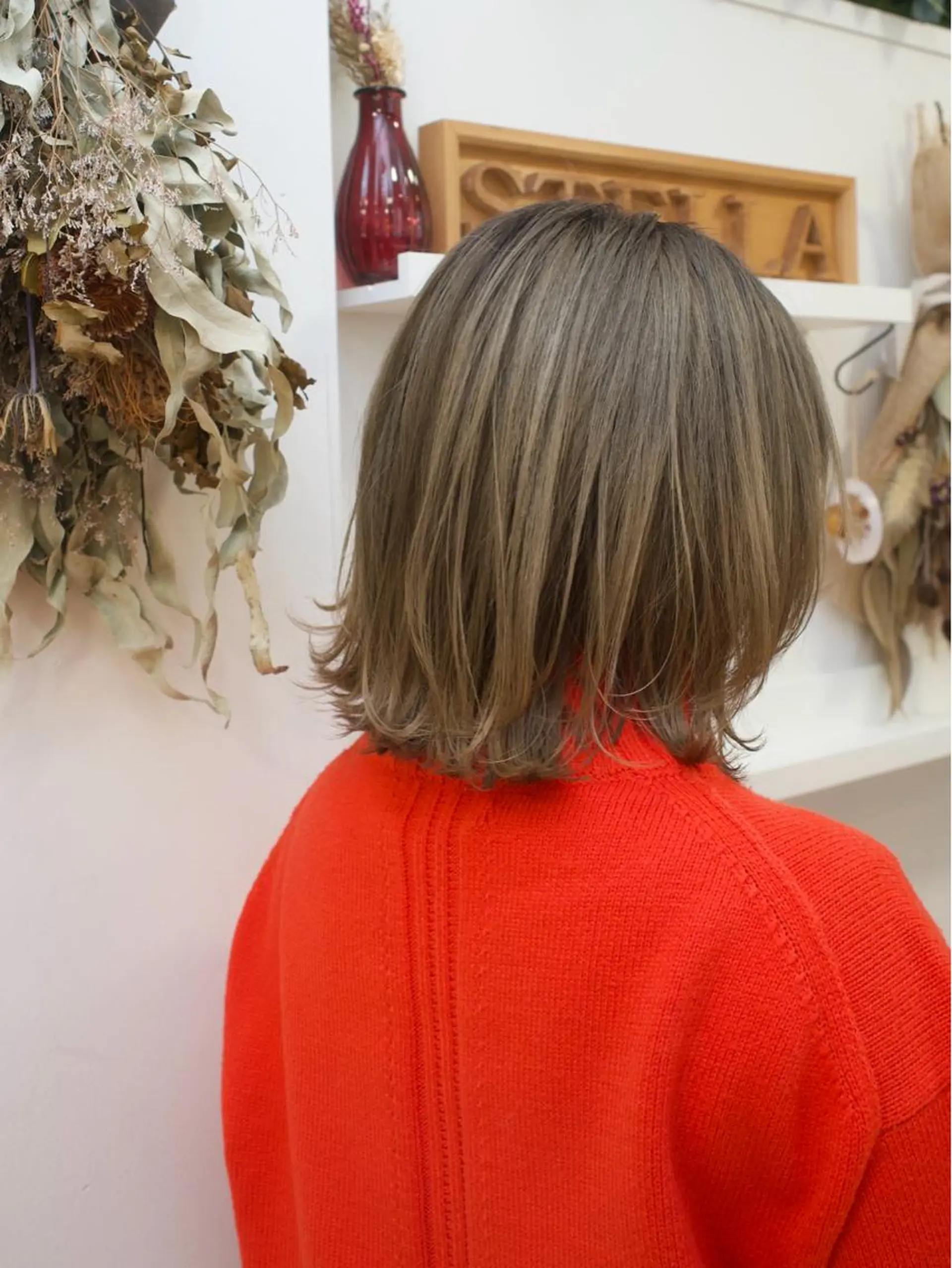 ショート カラー ダブルカラー ヘアカラー トリートメント SALOWIN 神戸三宮店所属・【三宮/ブリーチ なしカラー】高田祐也のヘアスタイル