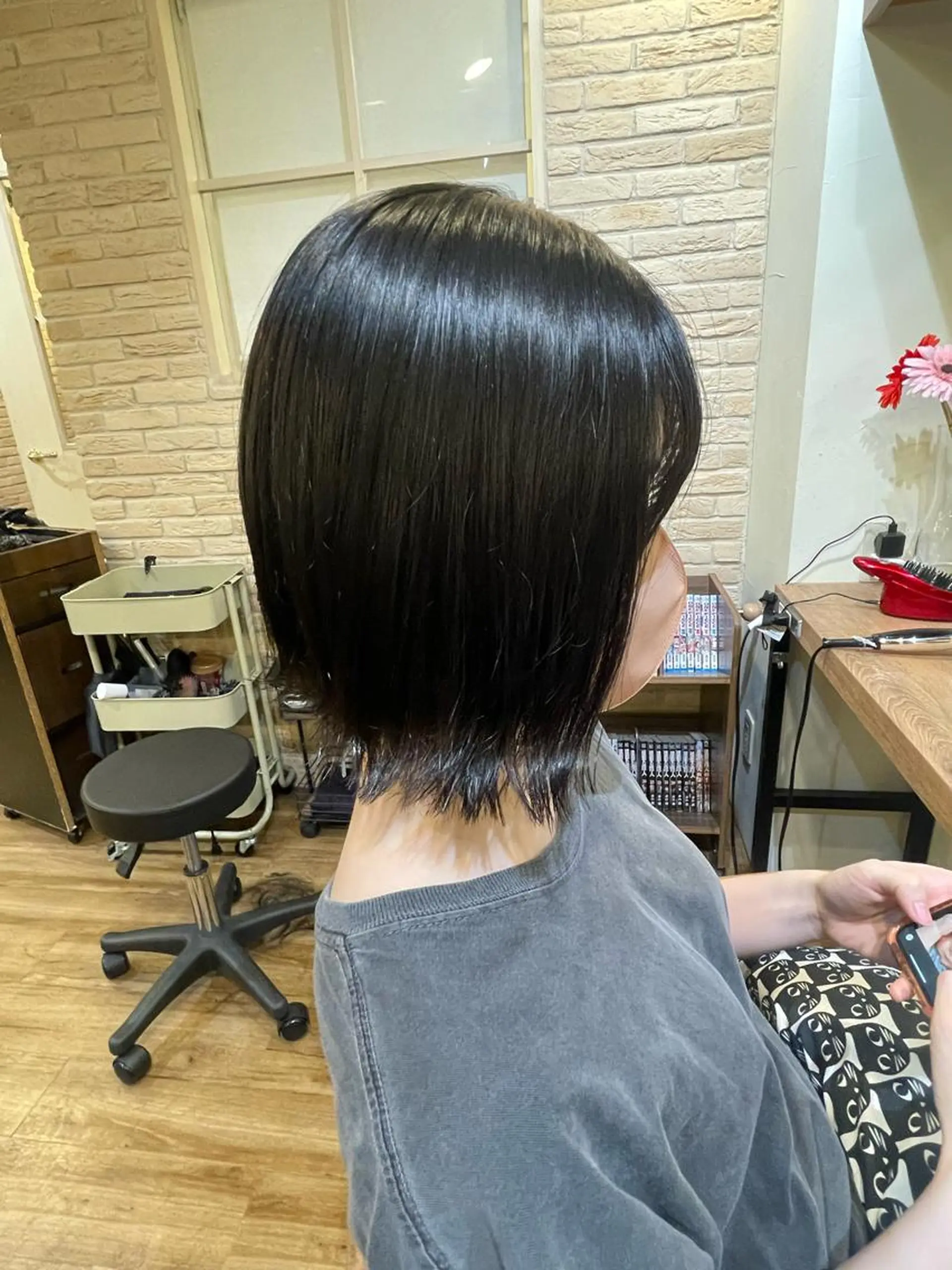 ショート ボブ 林 花鈴🐇🌸のヘアスタイル