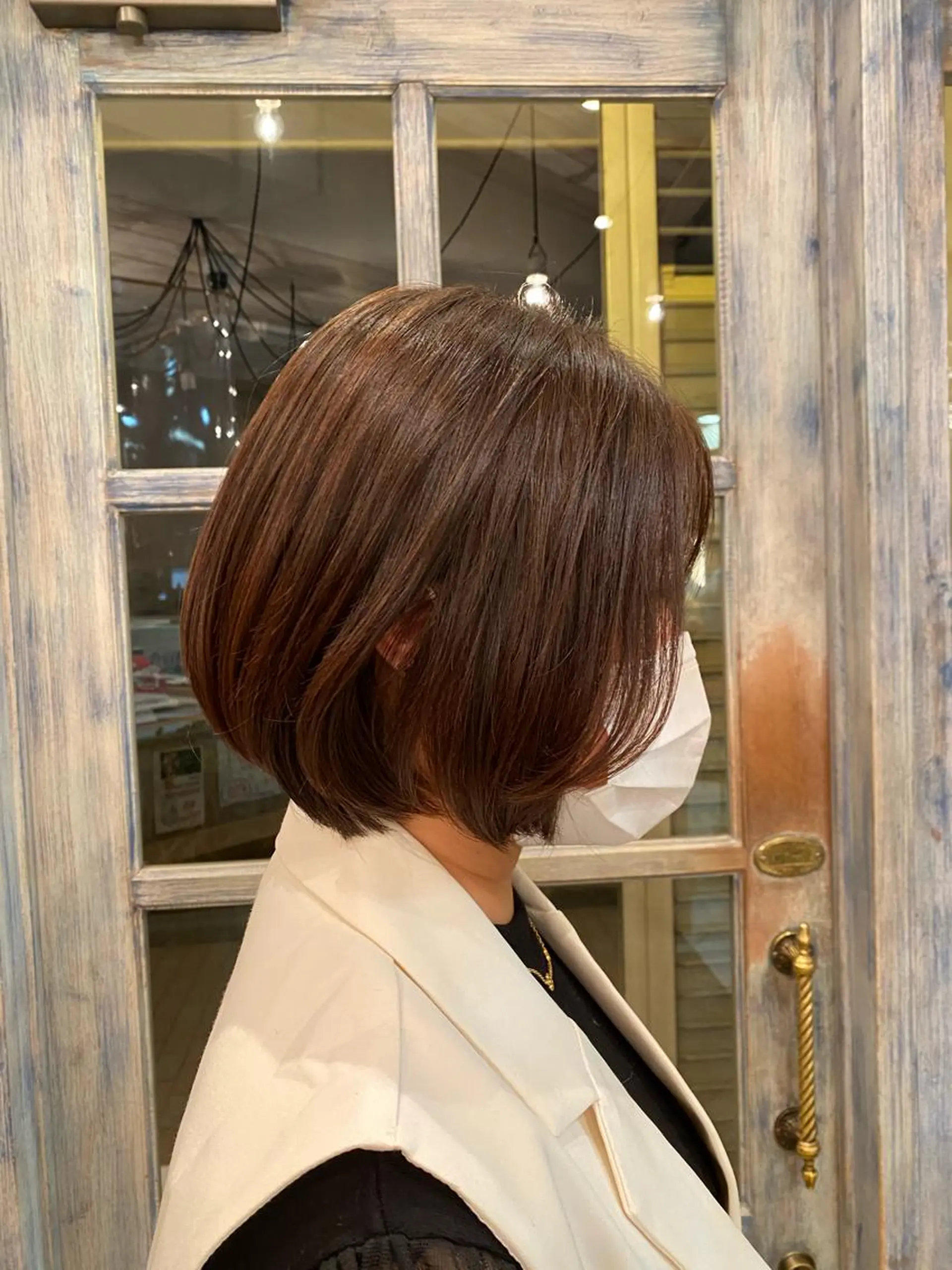 ショート ショートボブ 丸みショート ボブ ショートヘア エイミーバイアフロート所属・Kasuga Sayuriのヘアスタイル