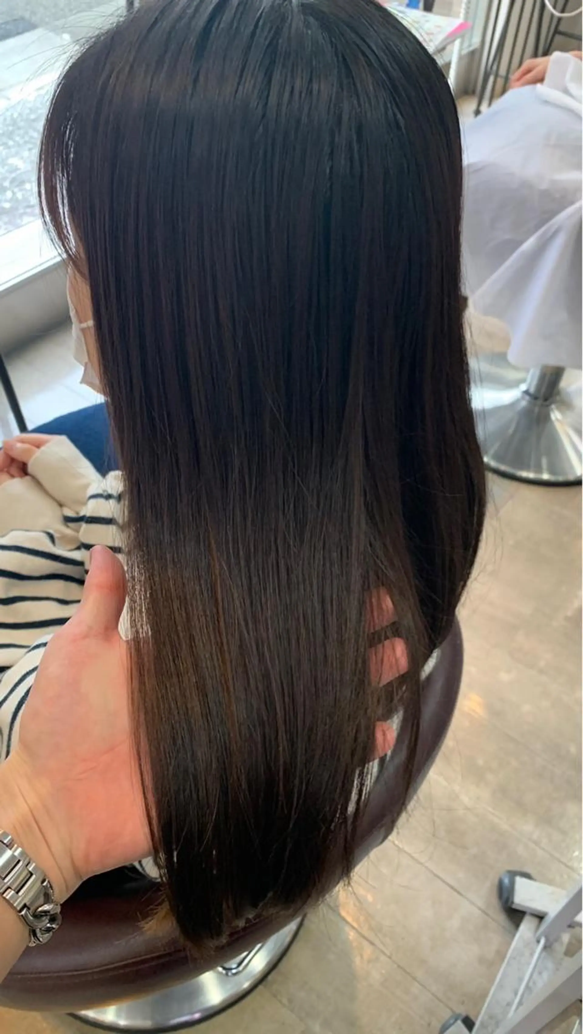 ロング カット 縮毛矯正 トリートメント 縮毛矯正・髪質改善 鈴木悠太/当日OK✨のヘアスタイル