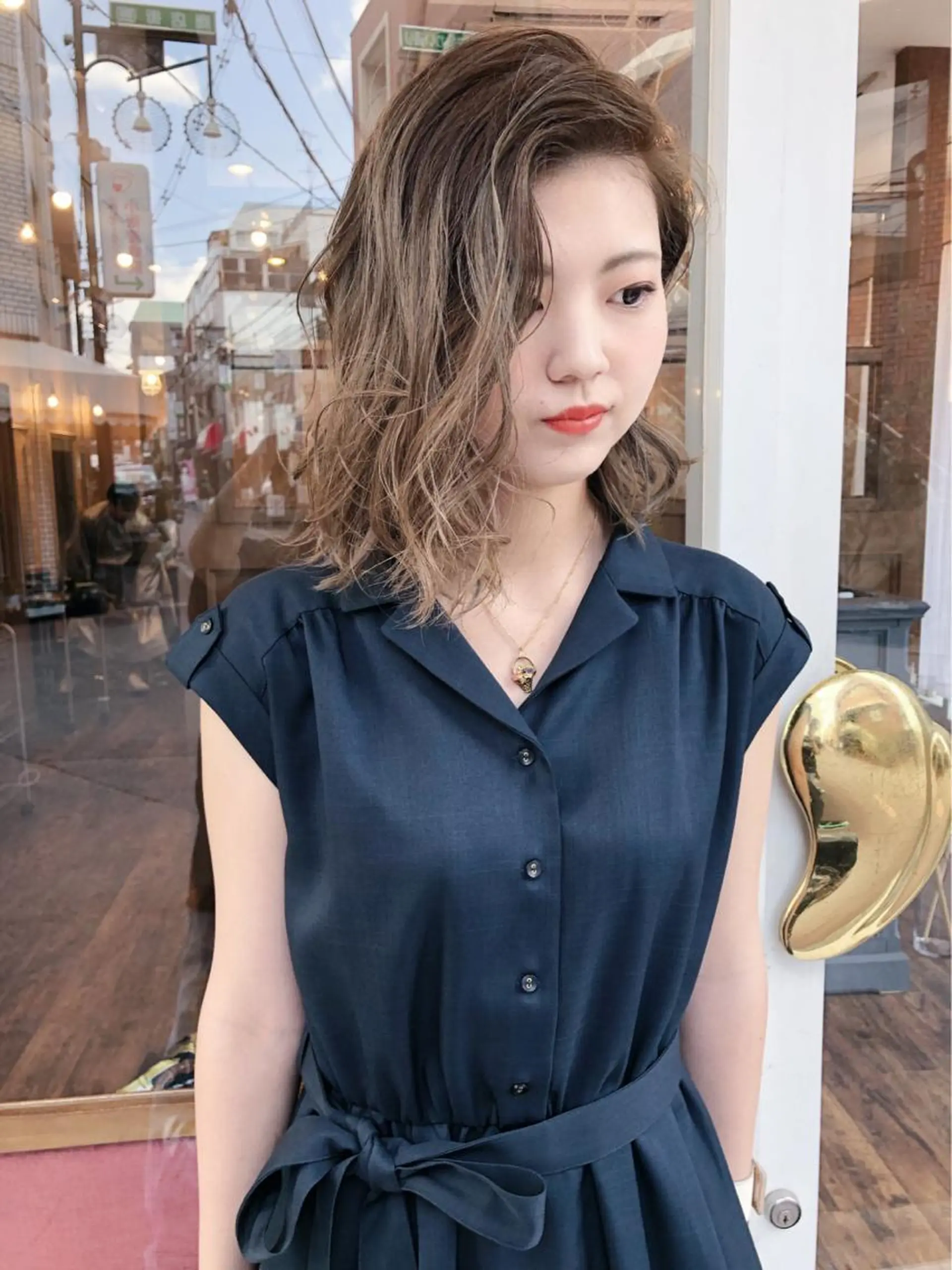 ミディアム カラー 大阪なんば 骨格診断カット PEACE by CITA【ピース バイ シータ】所属・髙田 健治 (ケンジ)のその他イメージ