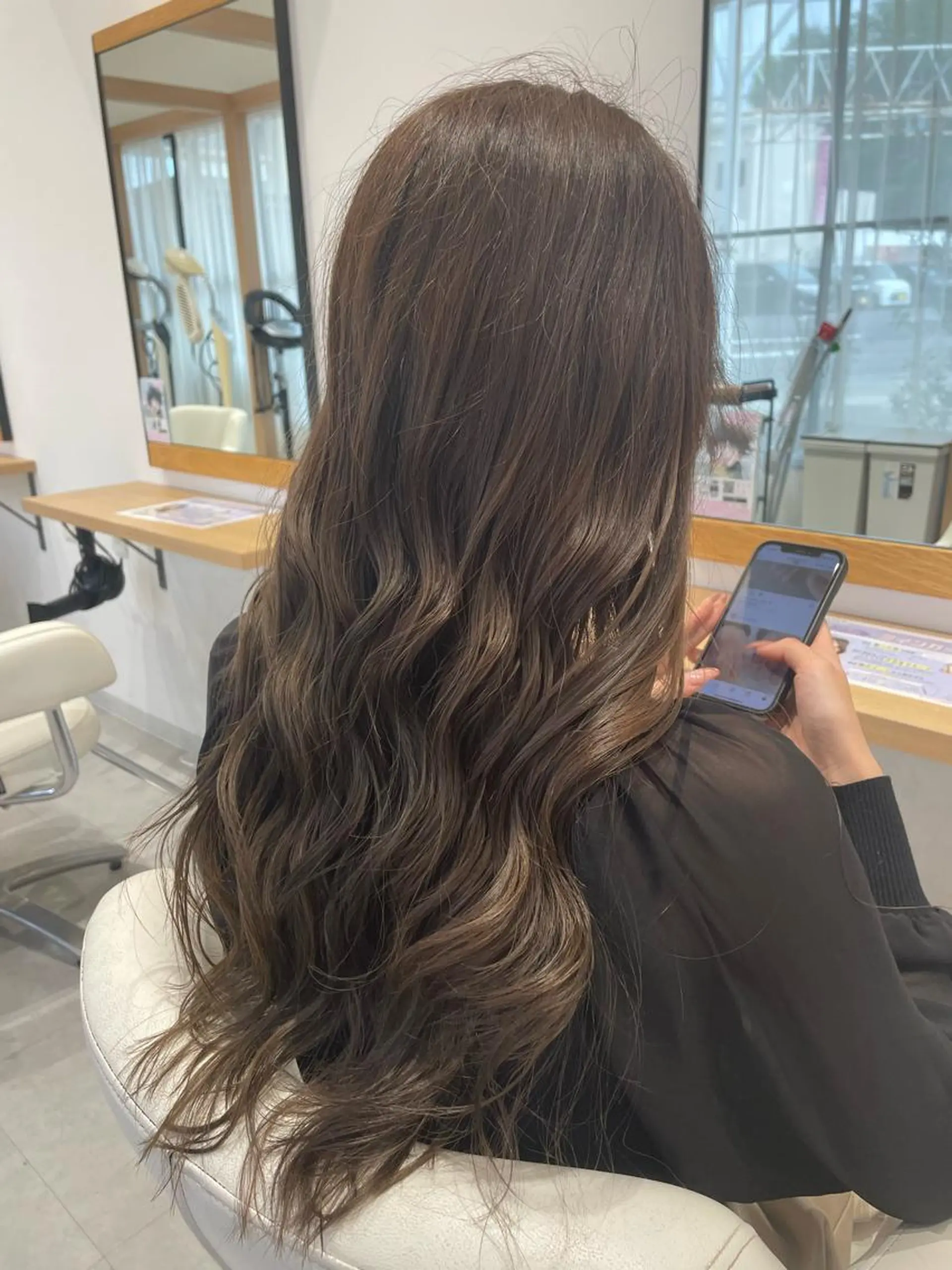 ロング カラー カット ヘアカラー 美髪と似合わせのサロンenn(エン)所属・enn天王寺藤本 大輝のヘアスタイル
