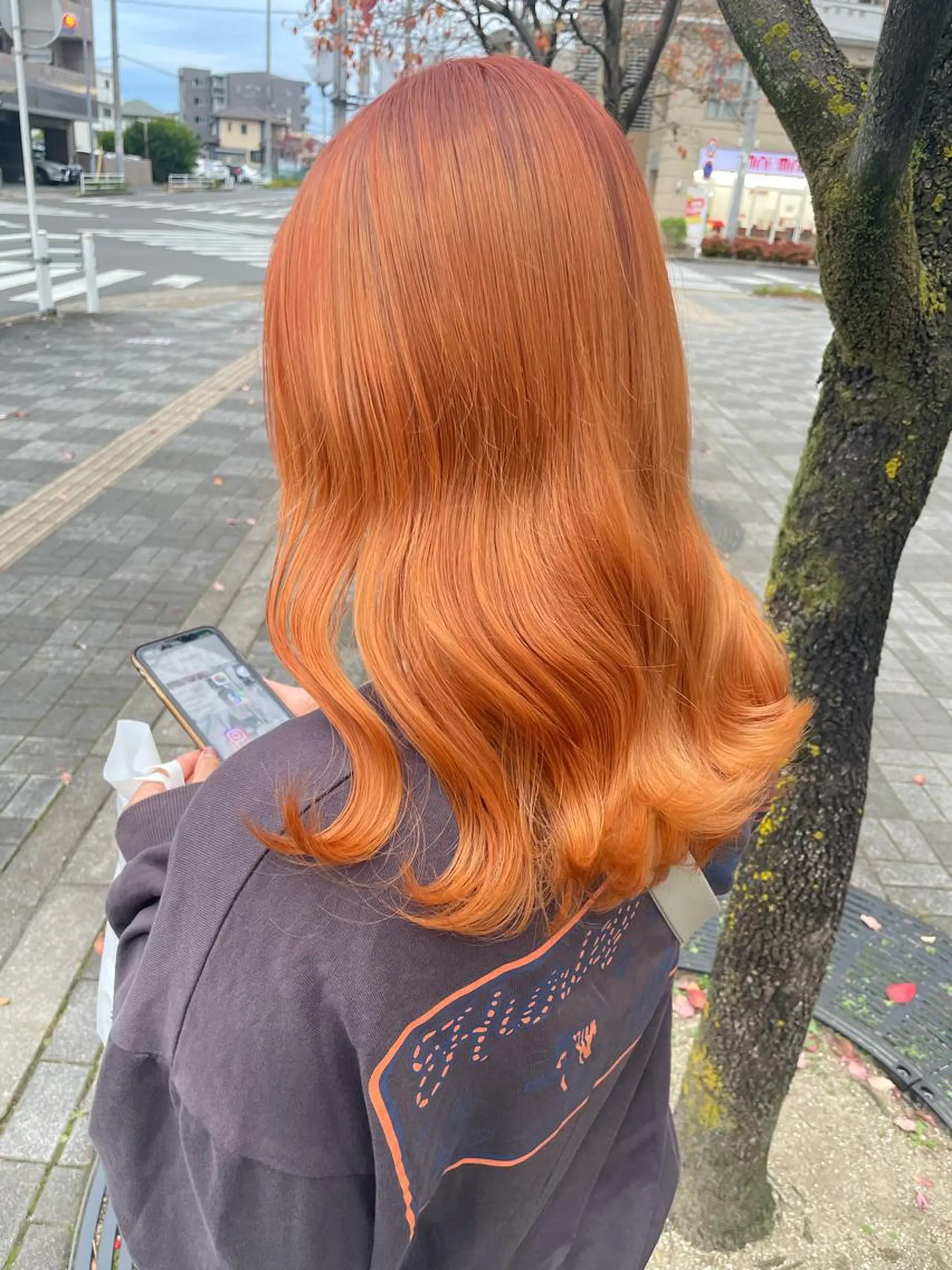 ロング カット ヘアカラー AIRI🌸 ブリーチカラー🎀のヘアスタイル