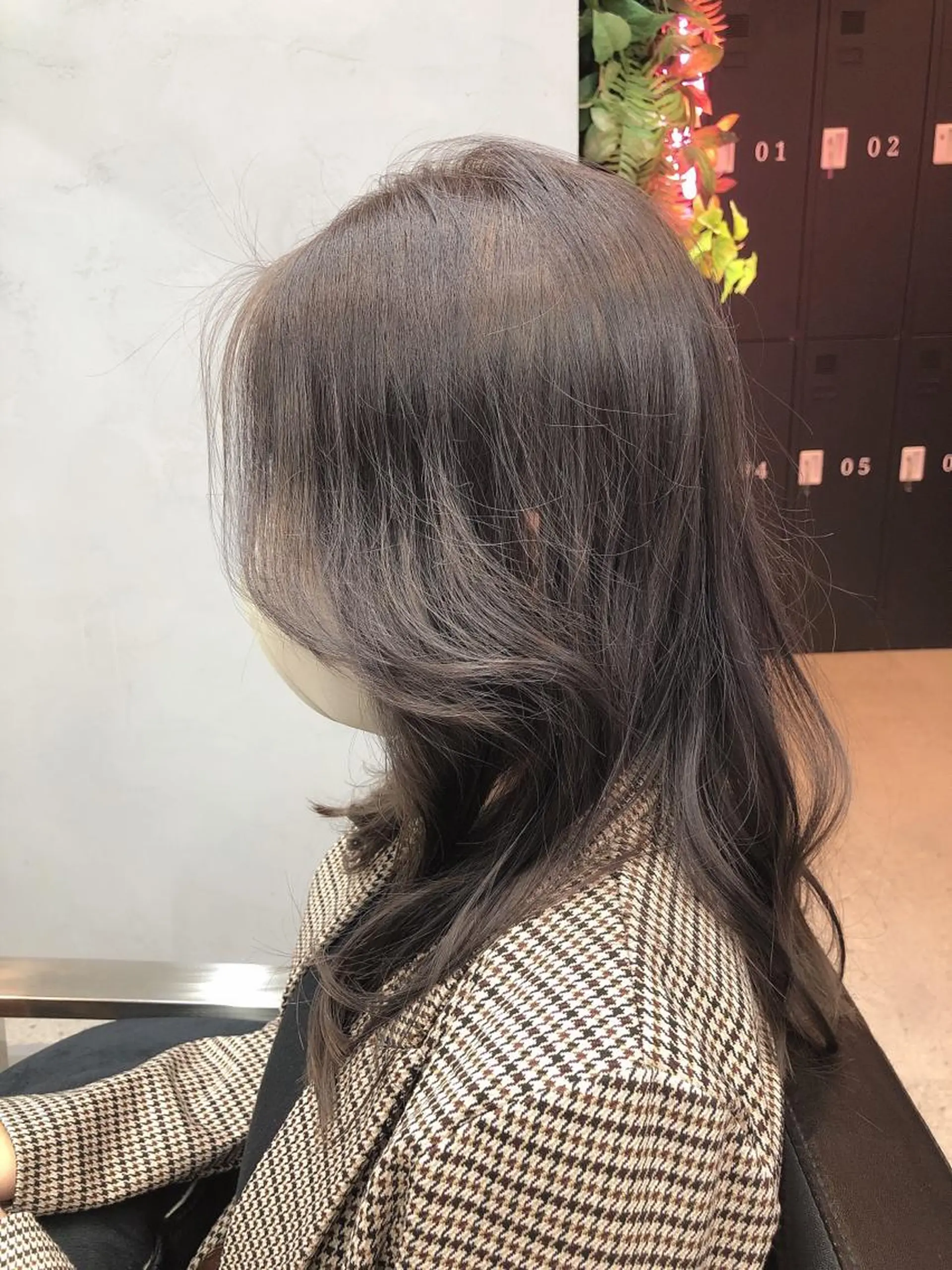 ミディアム 顔周りカット 韓国風ヘア レイヤーカット 小顔カット カット ヘアカラー トリートメント 【愛され小顔カット】 YOSHIKIヘアのヘアスタイル