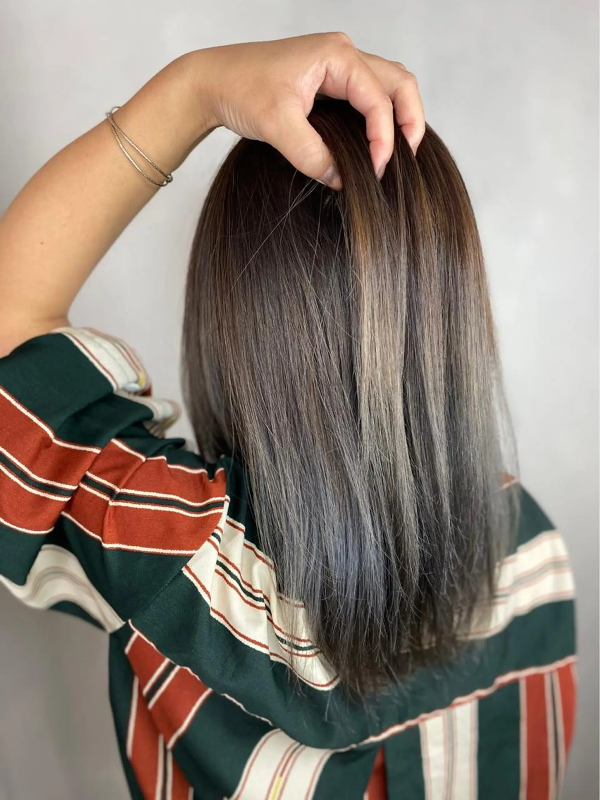 セミロング カラー BROCANTE✂︎ karasawa.nのヘアスタイル