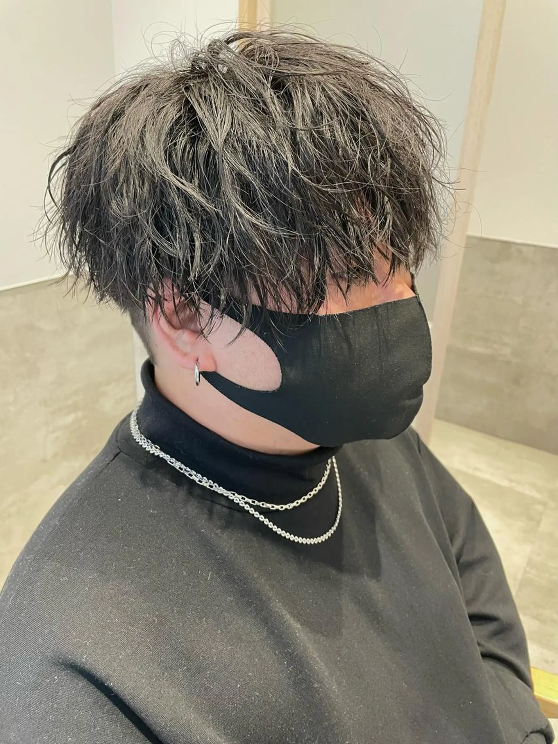 ショート カット パーマ GO TODAY シェアサロン 名古屋パルコ店所属・メンズカット/ 名古屋栄/村田亮太のヘアスタイル