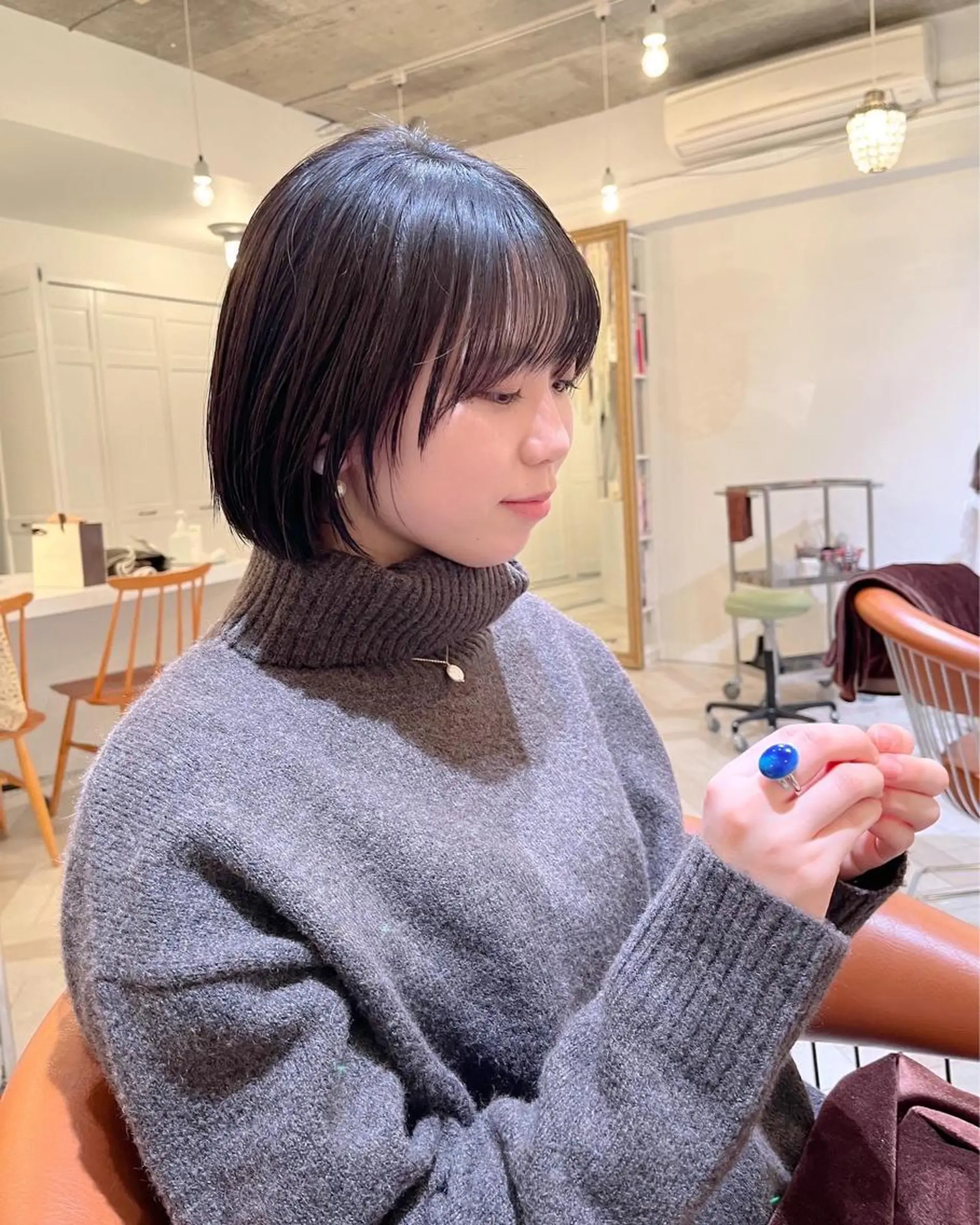 ミディアム カラー レイヤーカット 小顔💫似合わせ💫 ショート下村直也のその他イメージ