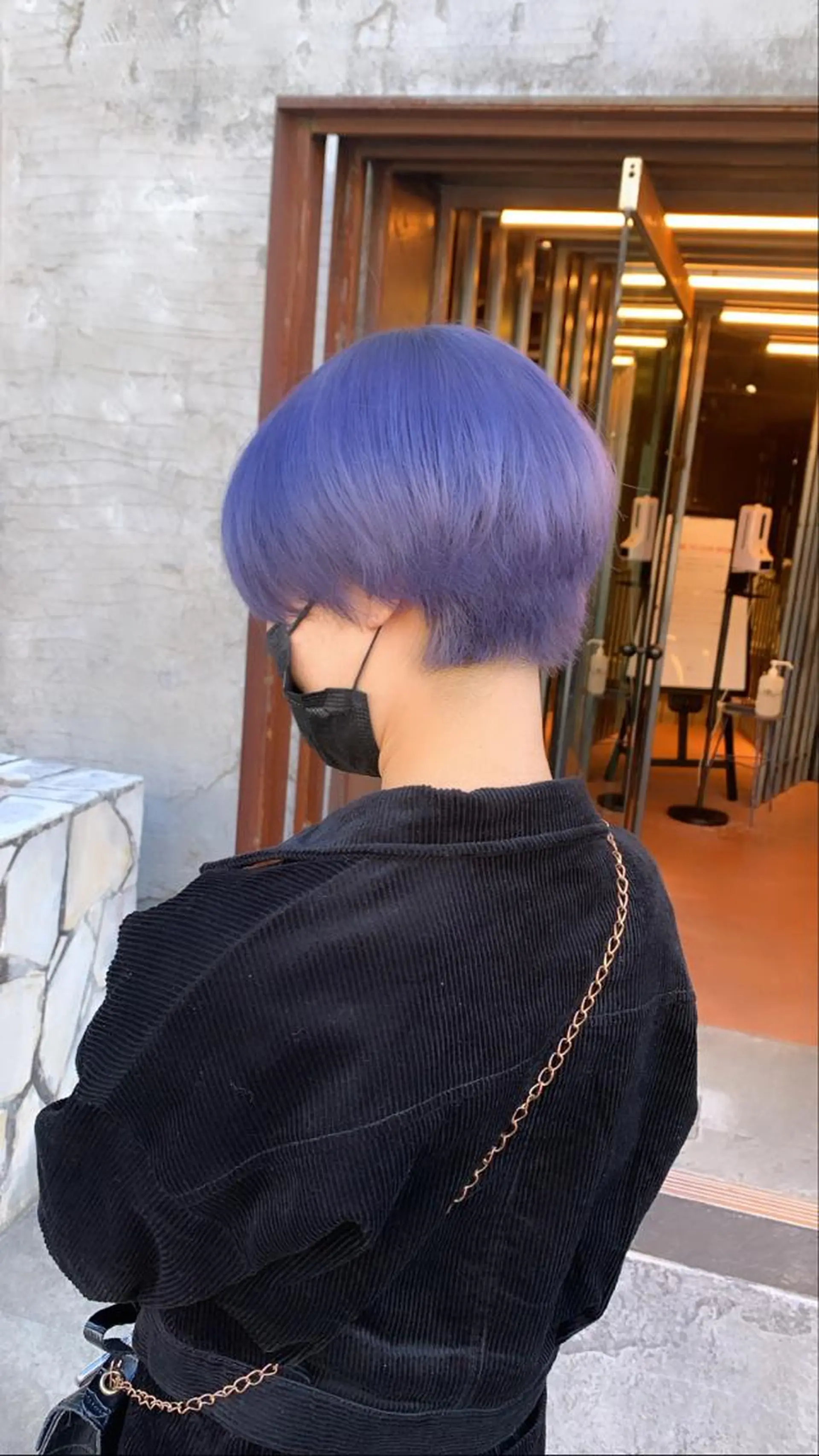 ショート カラー ヘアアレンジ 🩶【推しハイトーン 】yuzu🩶のヘアスタイル