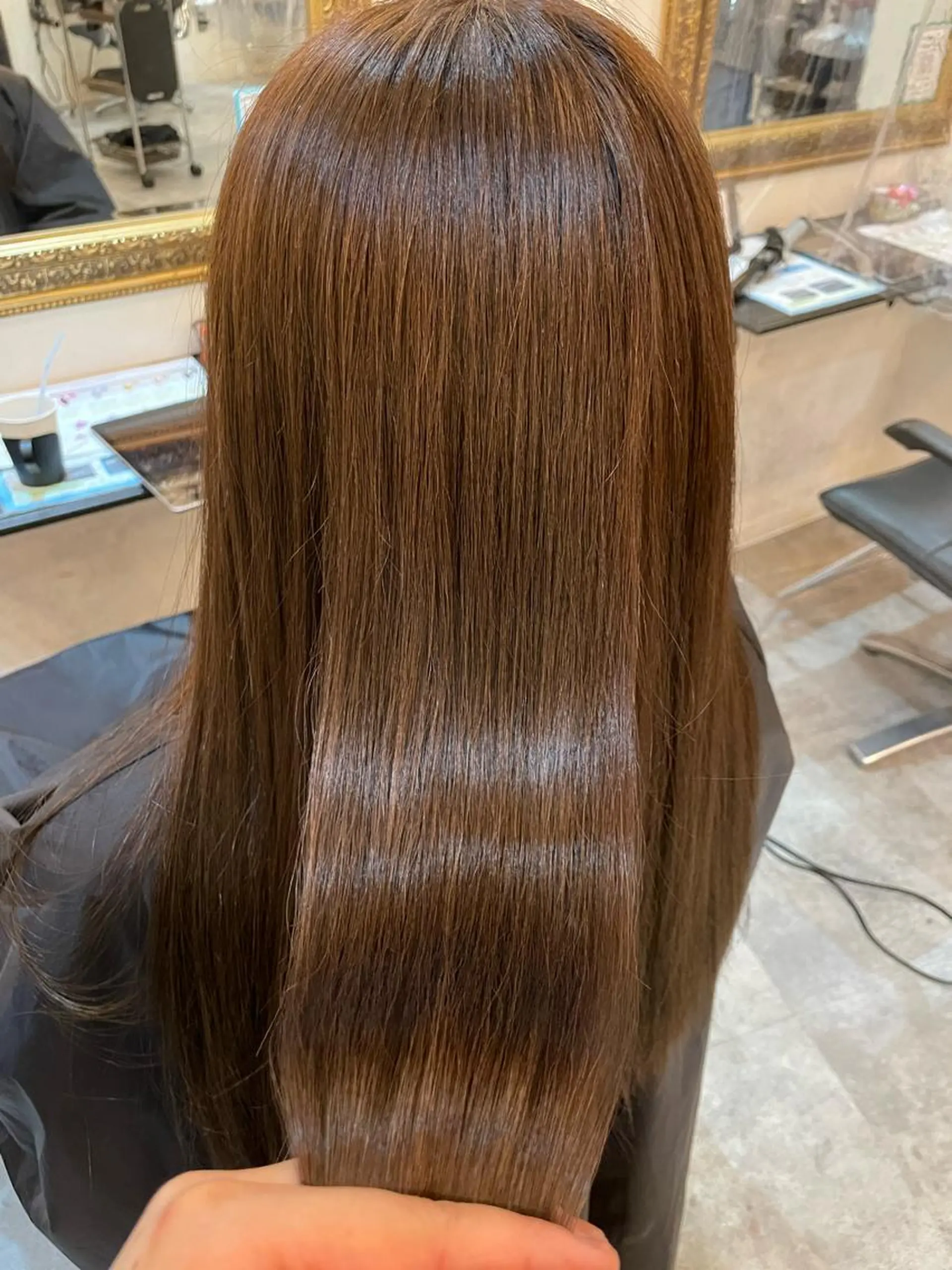 ロング カラー カット トリートメント ヘッドスパ N°　jillva 腰山 菜々美のヘアスタイル
