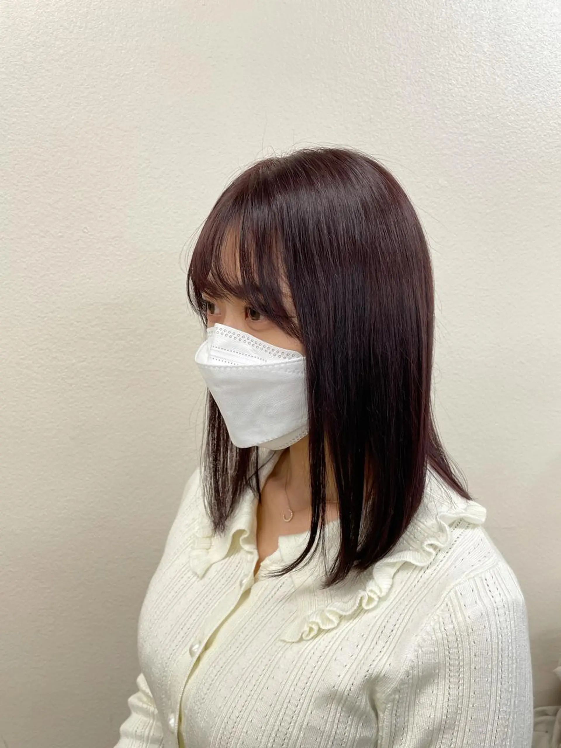ミディアム カラー NIKA所属・乾かすだけで美髪✨ 髪質改善専門/RYOのヘアスタイル