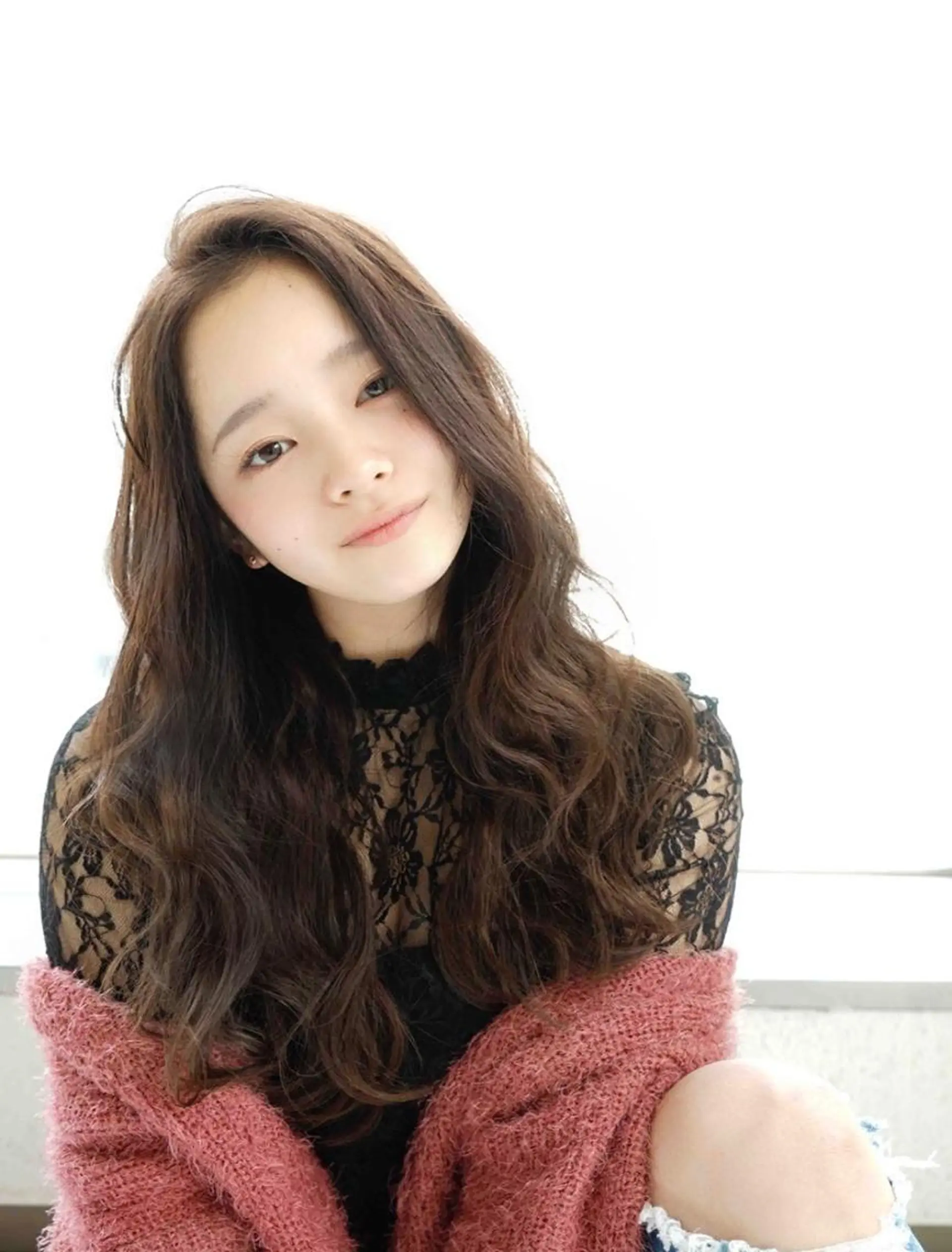 ロング カラー EMANONシェアサロン心斎橋店所属・韓国メンズヘア　ミル クティボブ　足立佳代のヘアスタイル