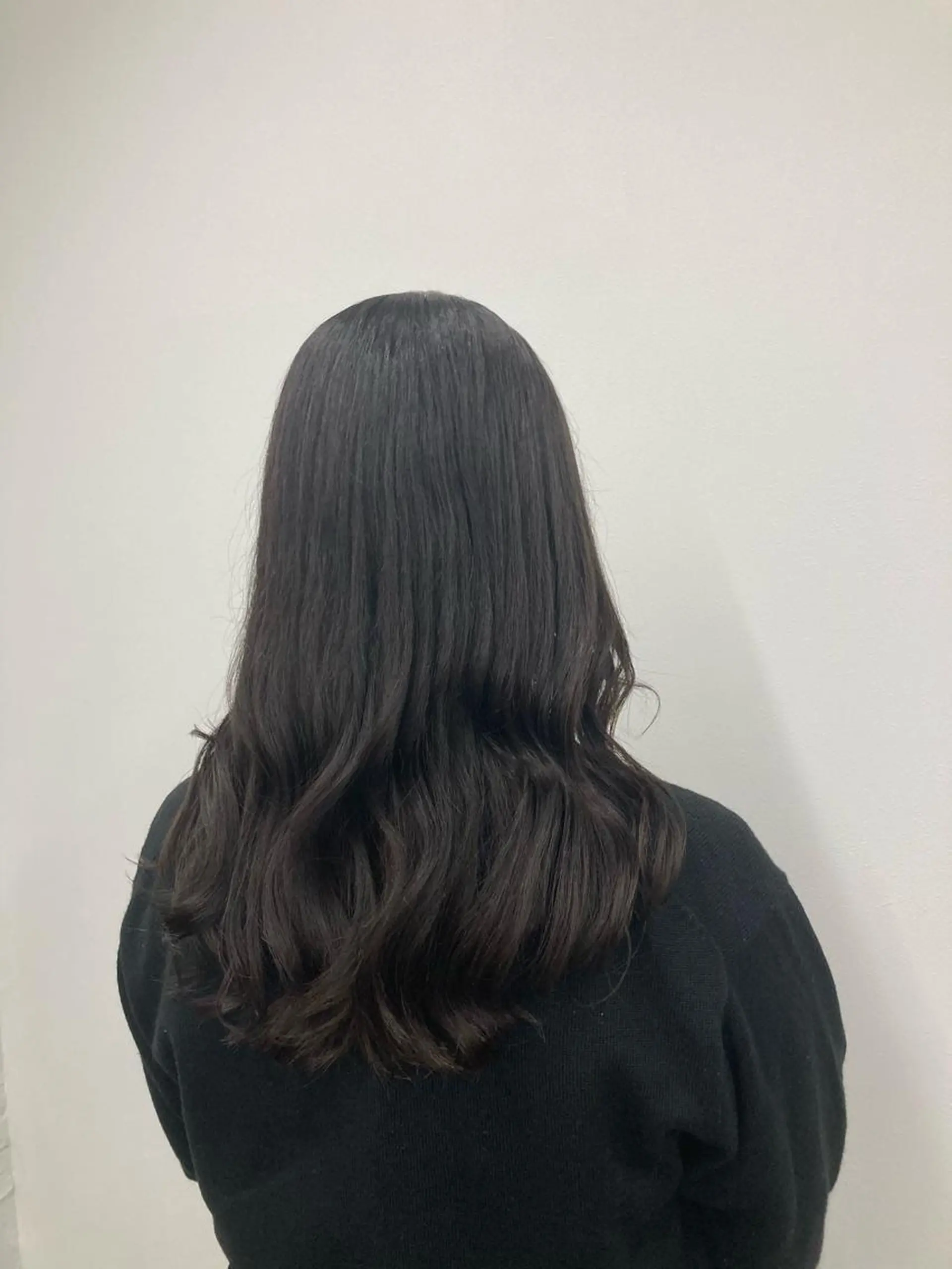 ロング トリートメント ヘッドスパ ヘアセット ❤️赤み消し 上品カラー❤️のヘアスタイル