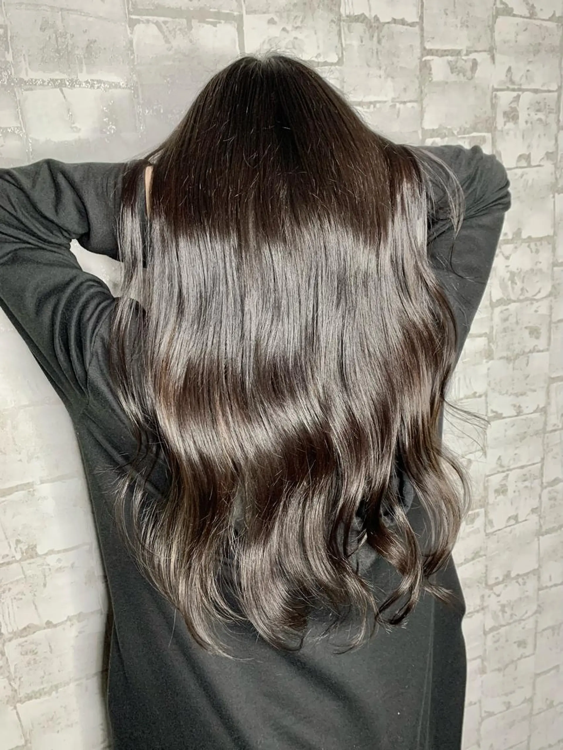 ロング カラー くせ毛 髪質改善 BOOTH share saron所属・今井 勝也のヘアスタイル