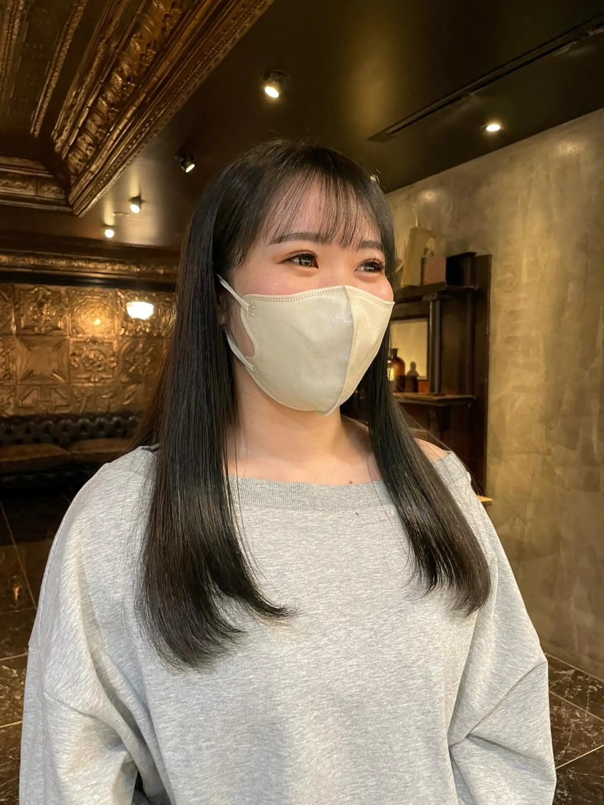ロング カラー ヘアアレンジ madokaレイヤー /暖色カラーのヘアスタイル