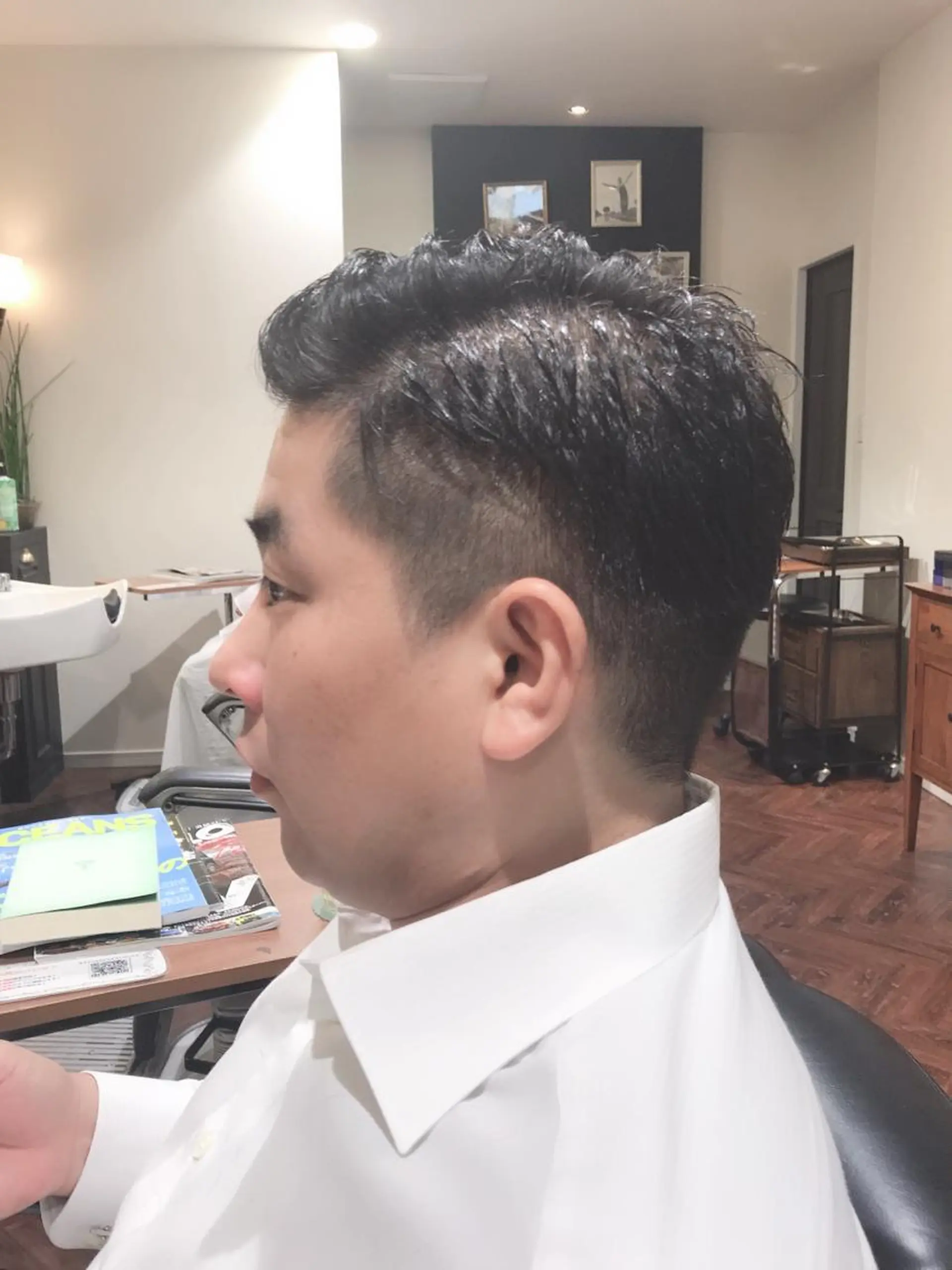 ショート メンズ カット アザマ　ヤスカツ _rosso 川口のヘアスタイル