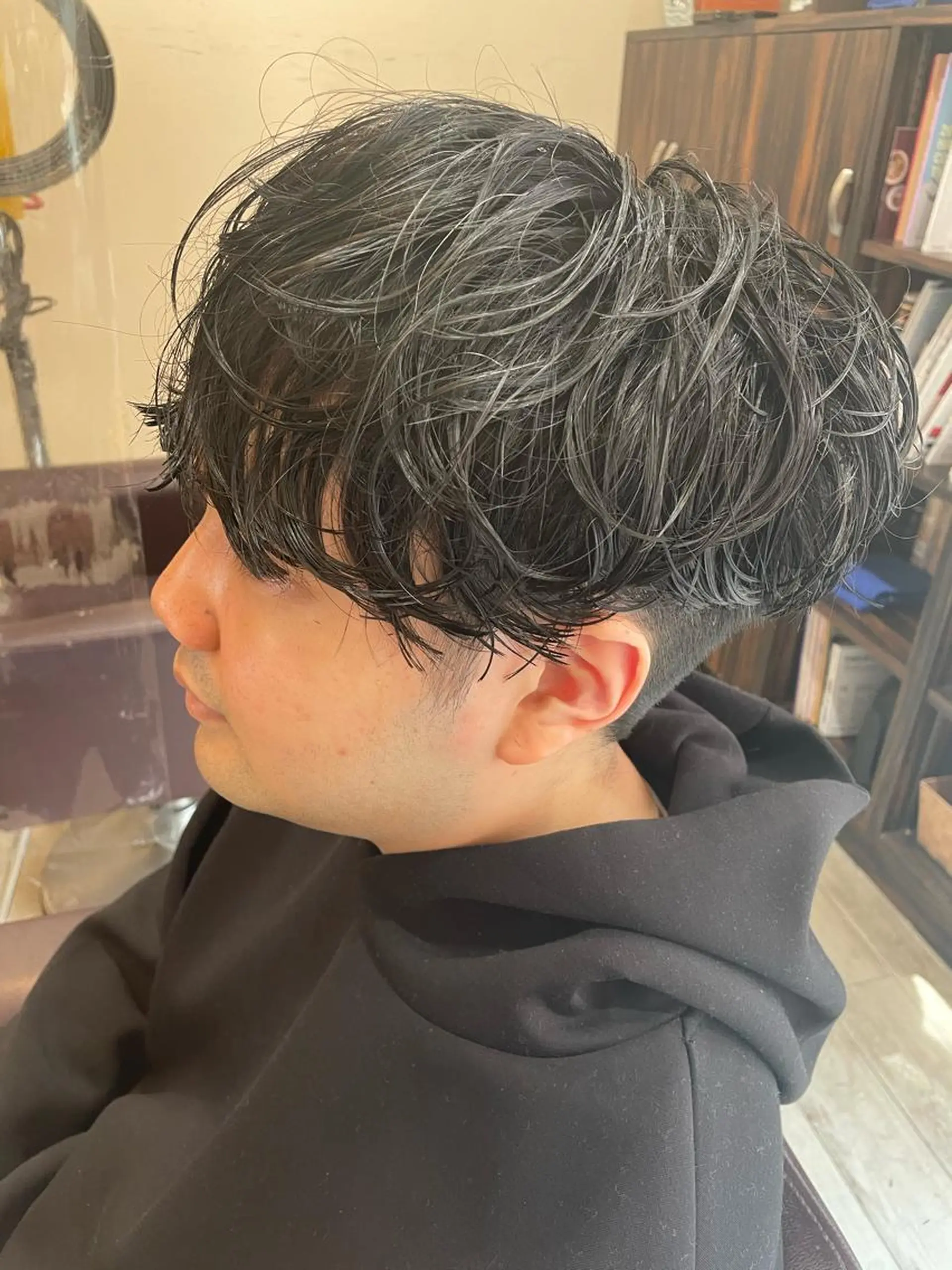 パーマ メンズ 仙台/メンズ/ フェザー/リョウのヘアスタイル