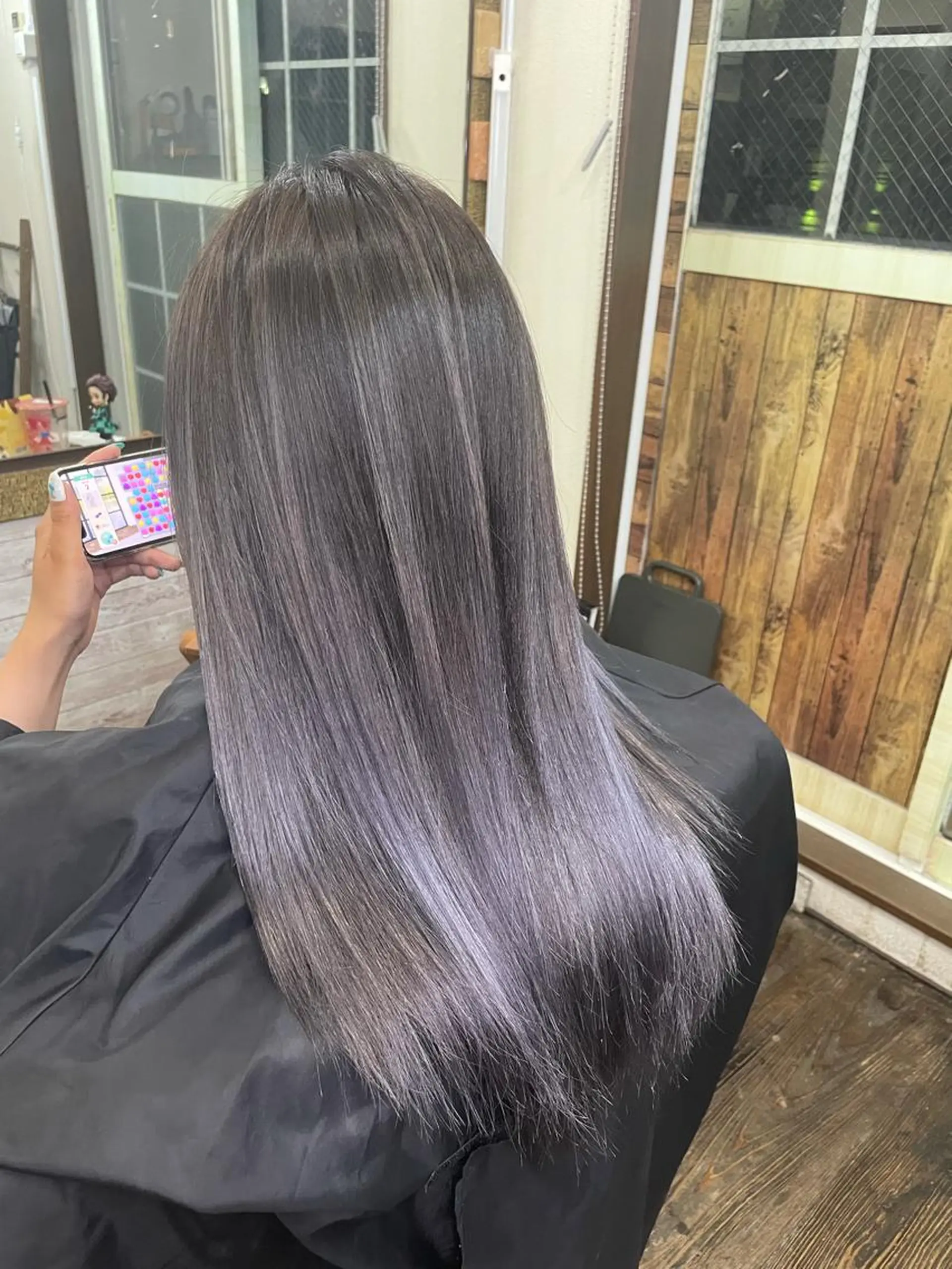 セミロング ヘアカラー 渡辺 健太のヘアスタイル