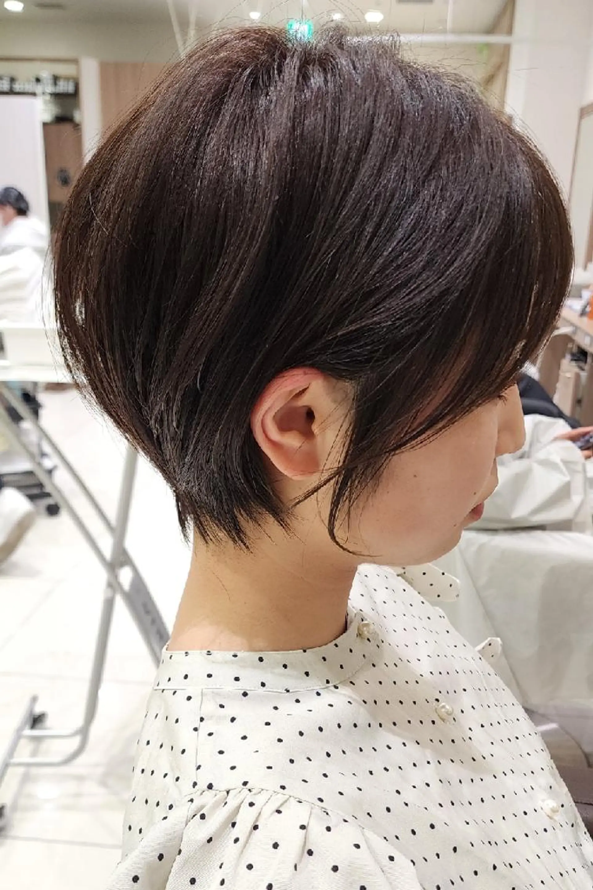 ショート カラー ベージュカラー イルミナカラー ショートヘア 中村 和貴のヘアスタイル