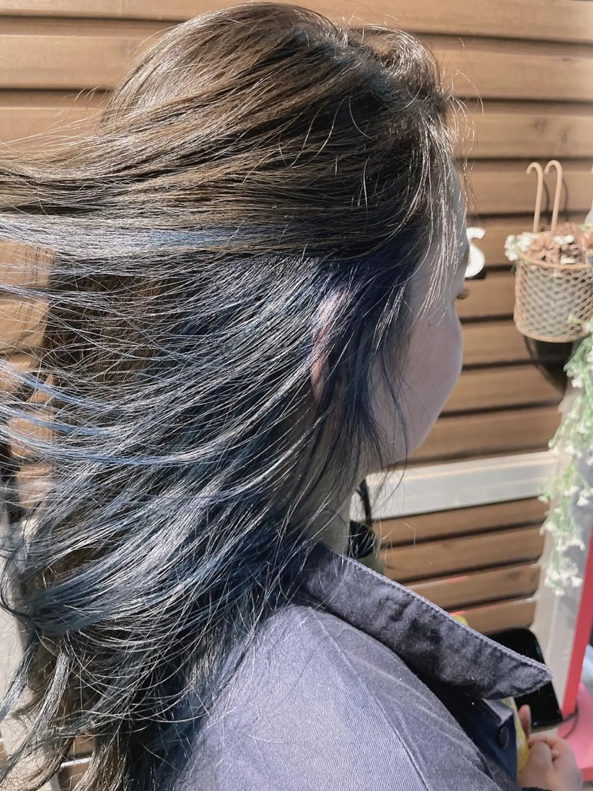 ロング カラー ネイル マツエク・マツパ ブリーチ ブルーカラー ブルー トレンド透明感カラー 大貫 昂涼 🐹のヘアスタイル