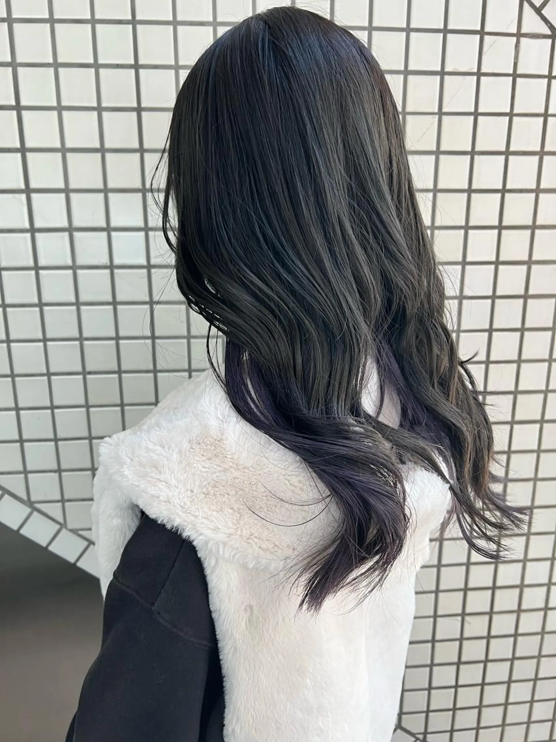 ミディアム カラー ヘアカラー トリートメント ヘアセット ダブルカラー指名数 No.1🥇RIKOのヘアスタイル
