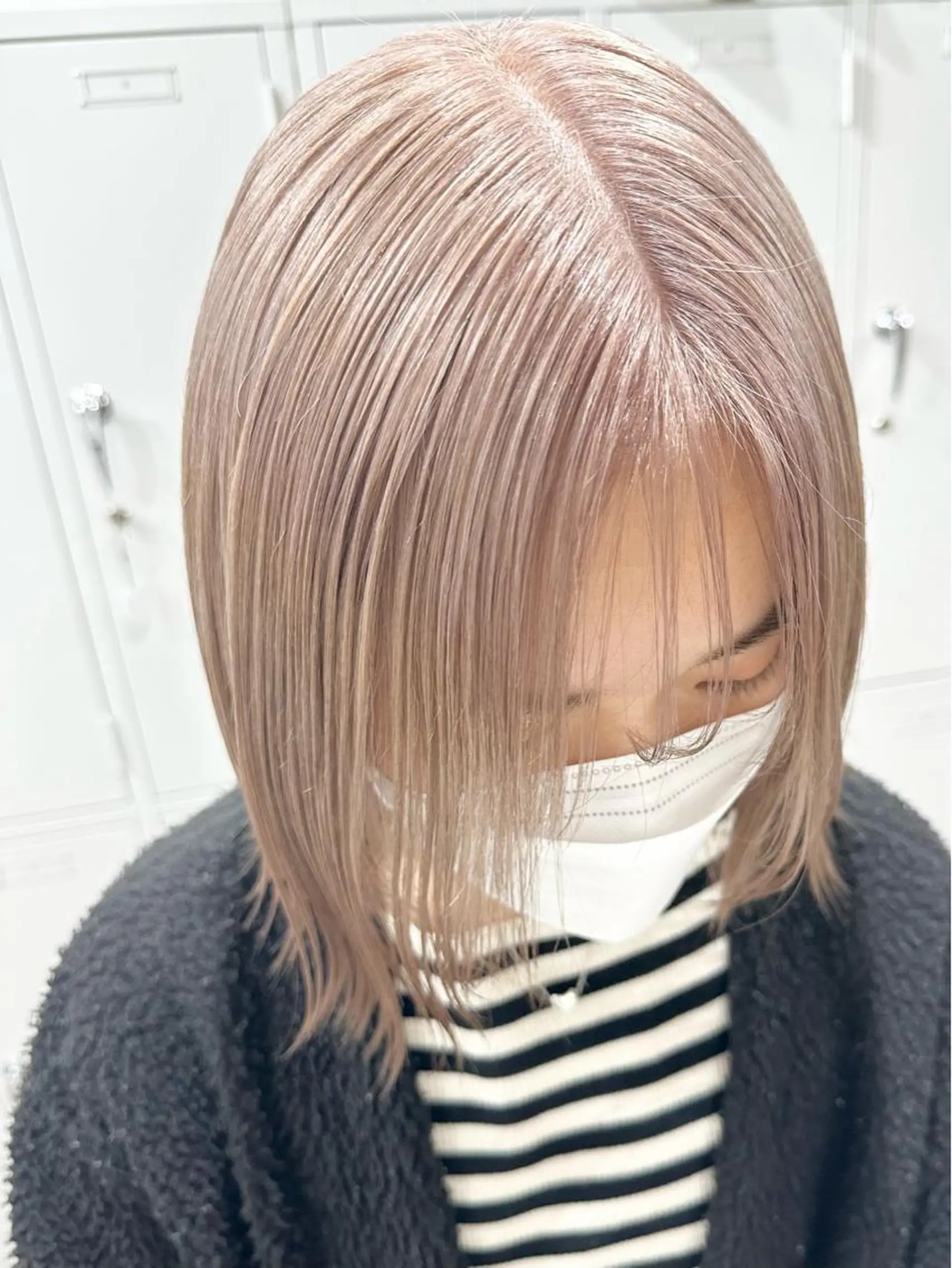 ショート カラー ヘアカラー トリートメント ヘッドスパ ヘアセット kai .のヘアスタイル