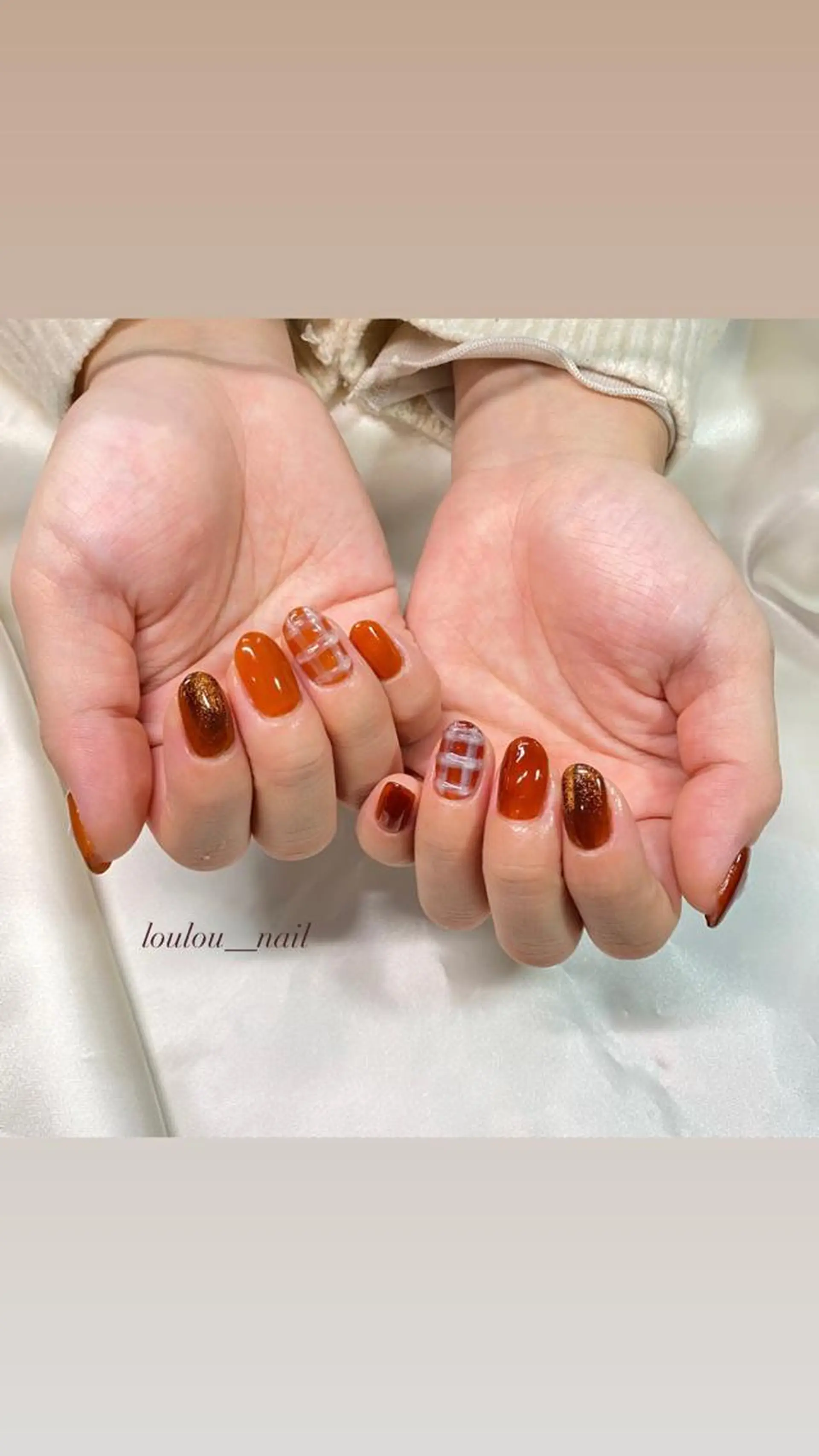 ネイル マグネットネイル ぷっくりネイル loulou _nail所属・葛西 知佳のネイルデザイン