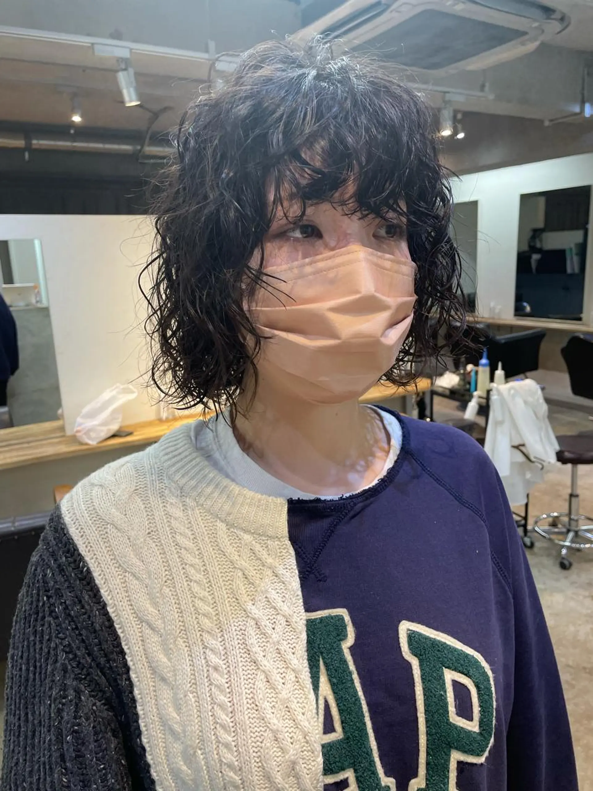 ショート 斎藤祐樹 /レイヤー/パーマのヘアスタイル